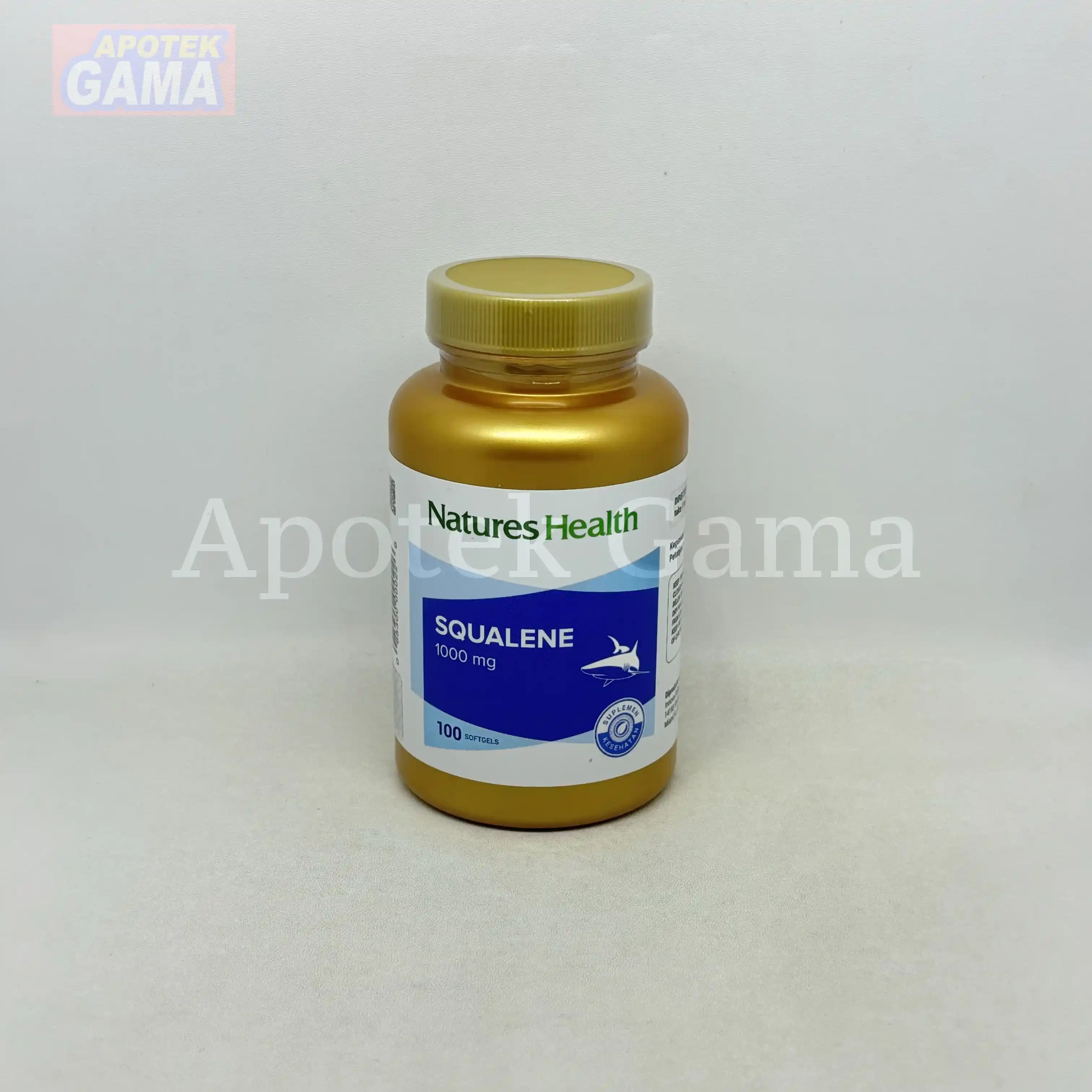 NATURES HEALTH SQUALENE 1000MG 100S 5