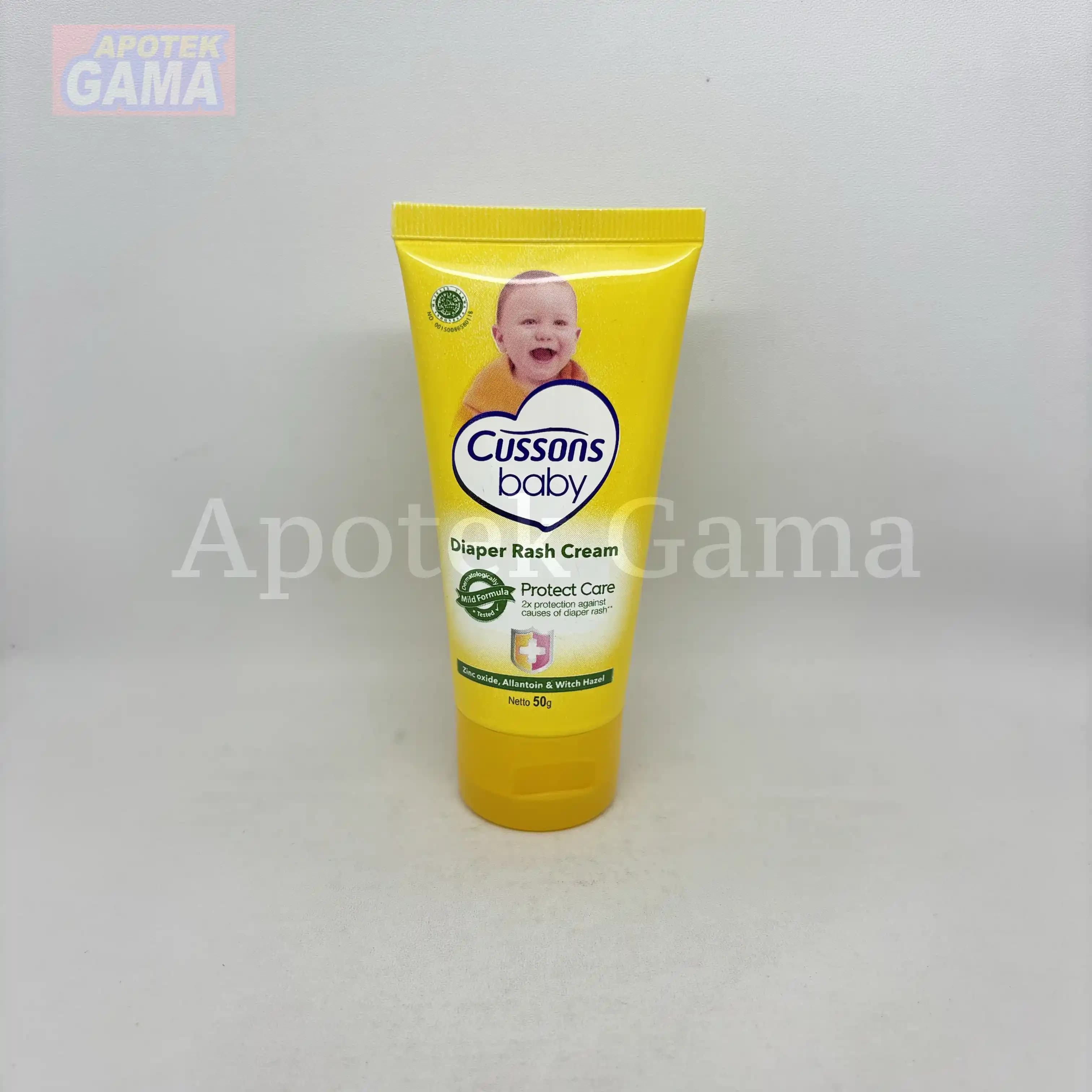 CUSSONS BABY DIAPER RASH CREAM PROTECT CARE 50 GR 3