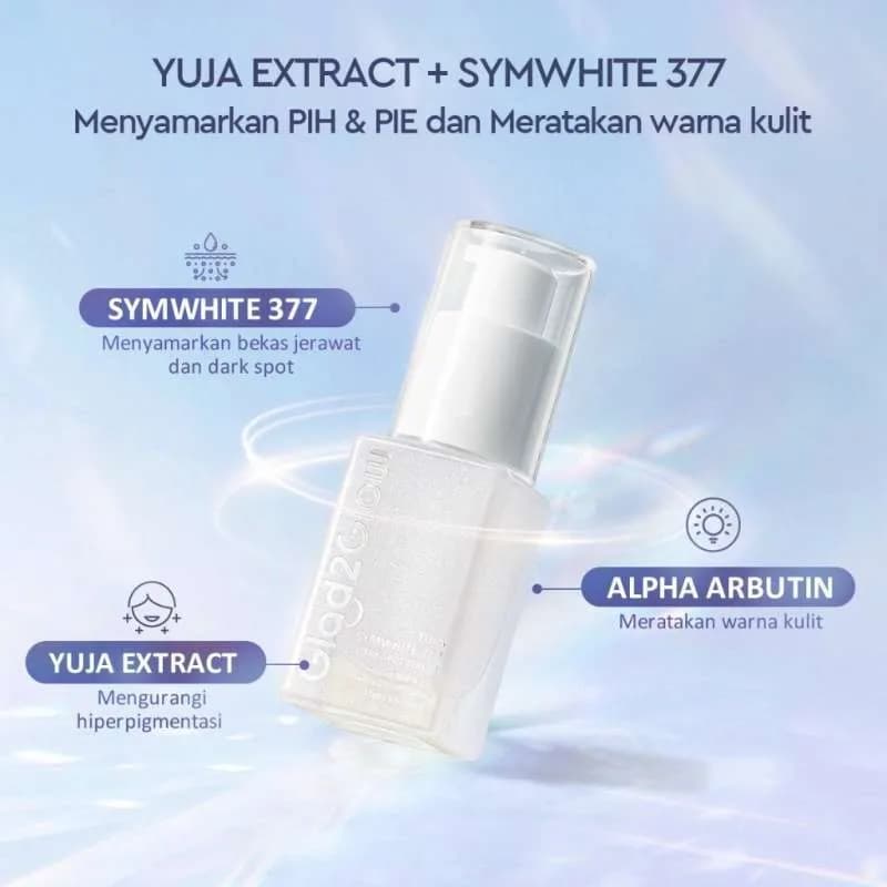 GLAD 2 GLOW YUJA 377 DARK SPOT SERUM 17ML 4