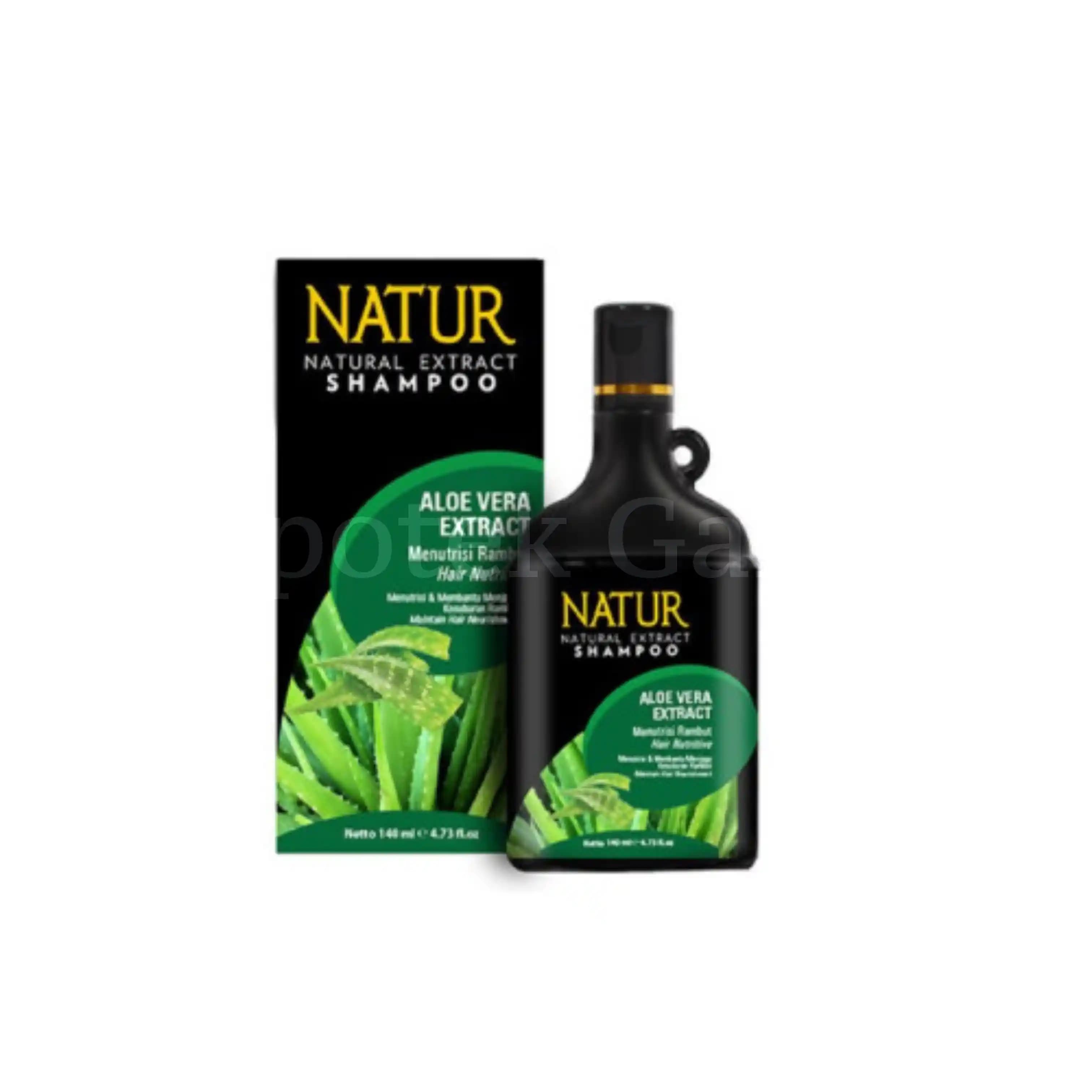 NATUR SHAMPOO ALOE VERA 140 ML 4