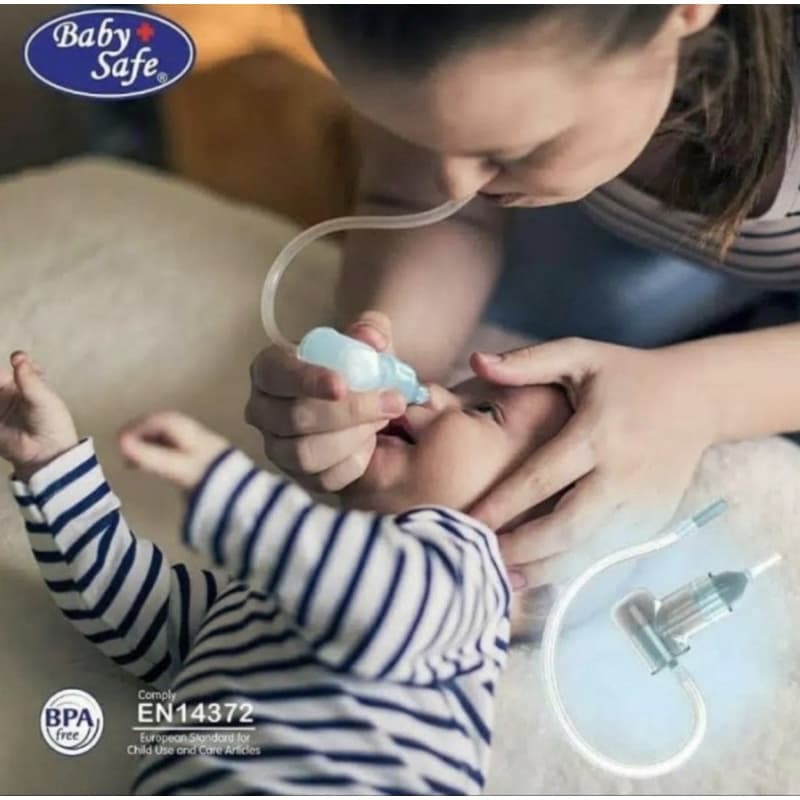 BABY SAFE SILICONE NASAL ASPIRATOR NAS02 5