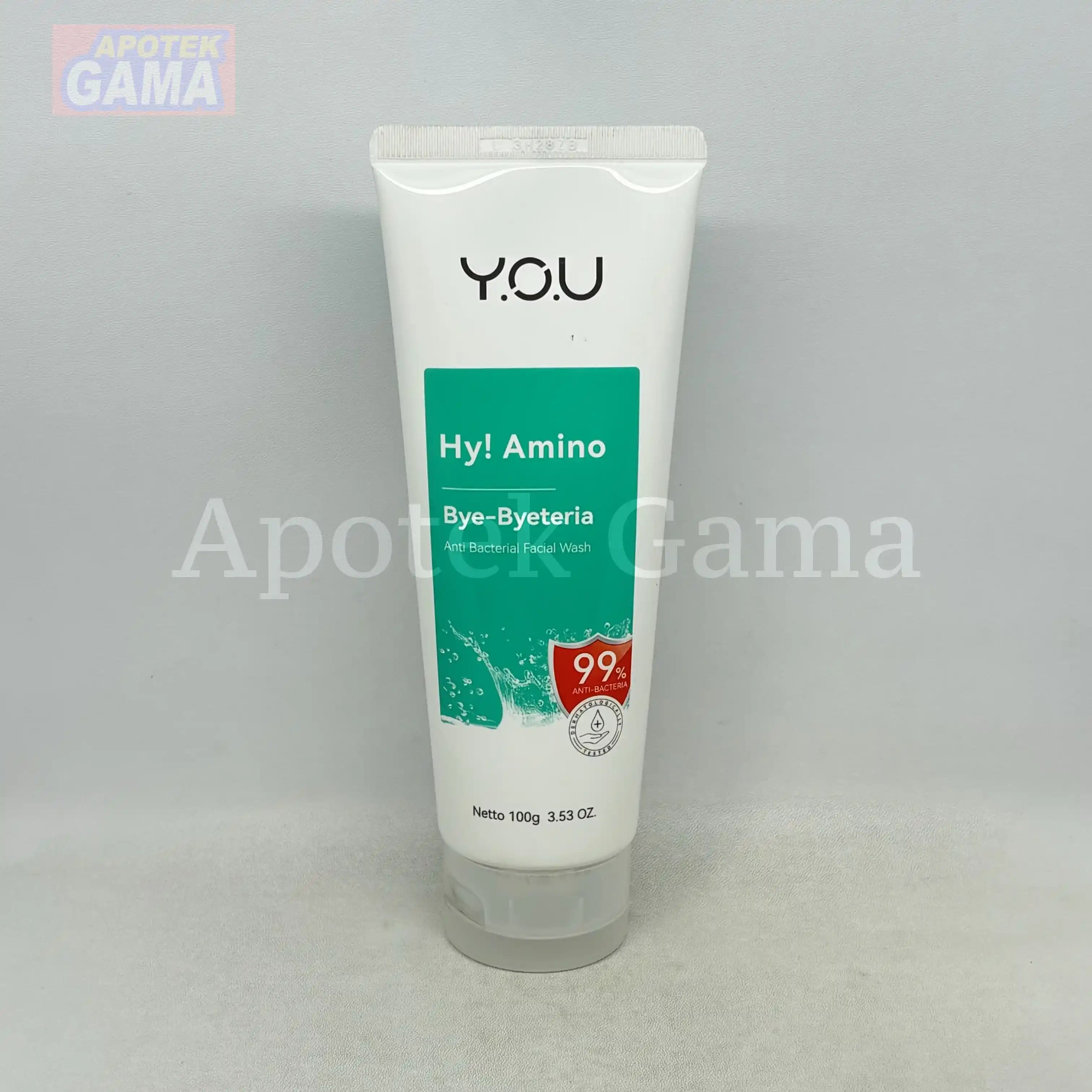 YOU HY AMINO ANTI BACTERIAL FACIAL WASH 100 GR 5