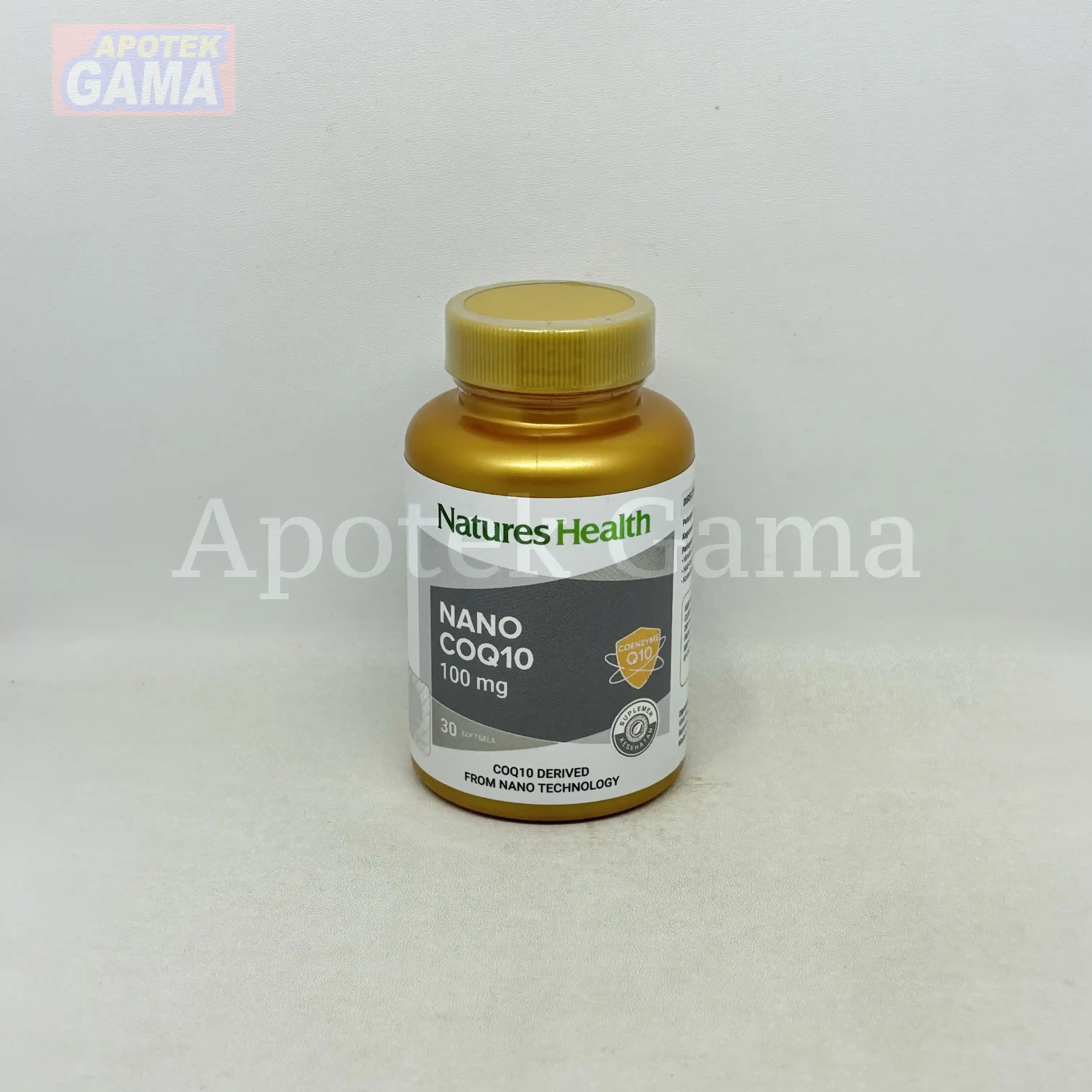 NATURES HEALTH NANO CO Q 10 100 MG 30 S 4
