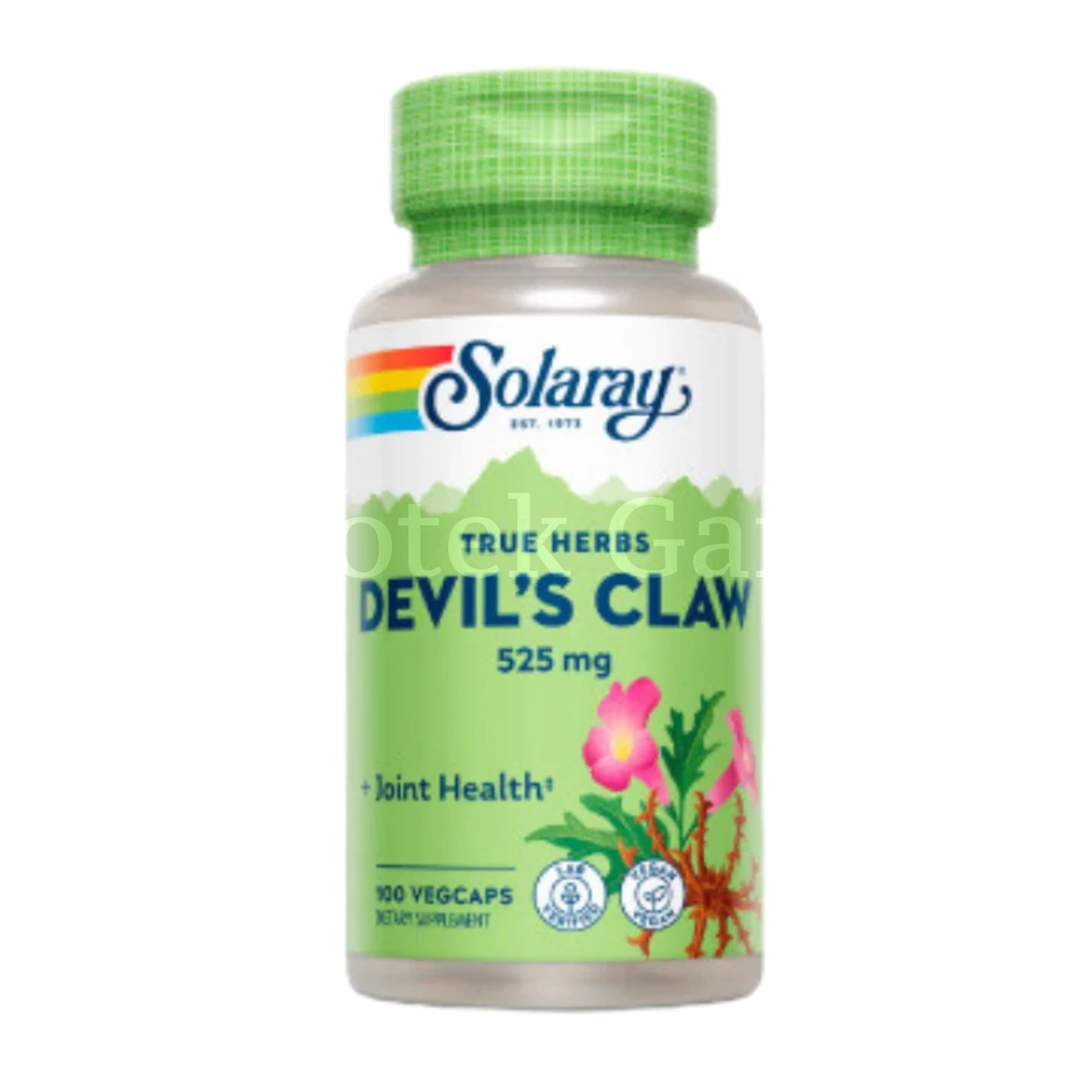 SOLARAY DEVIL'S CLAW 525 MG 100 S 3