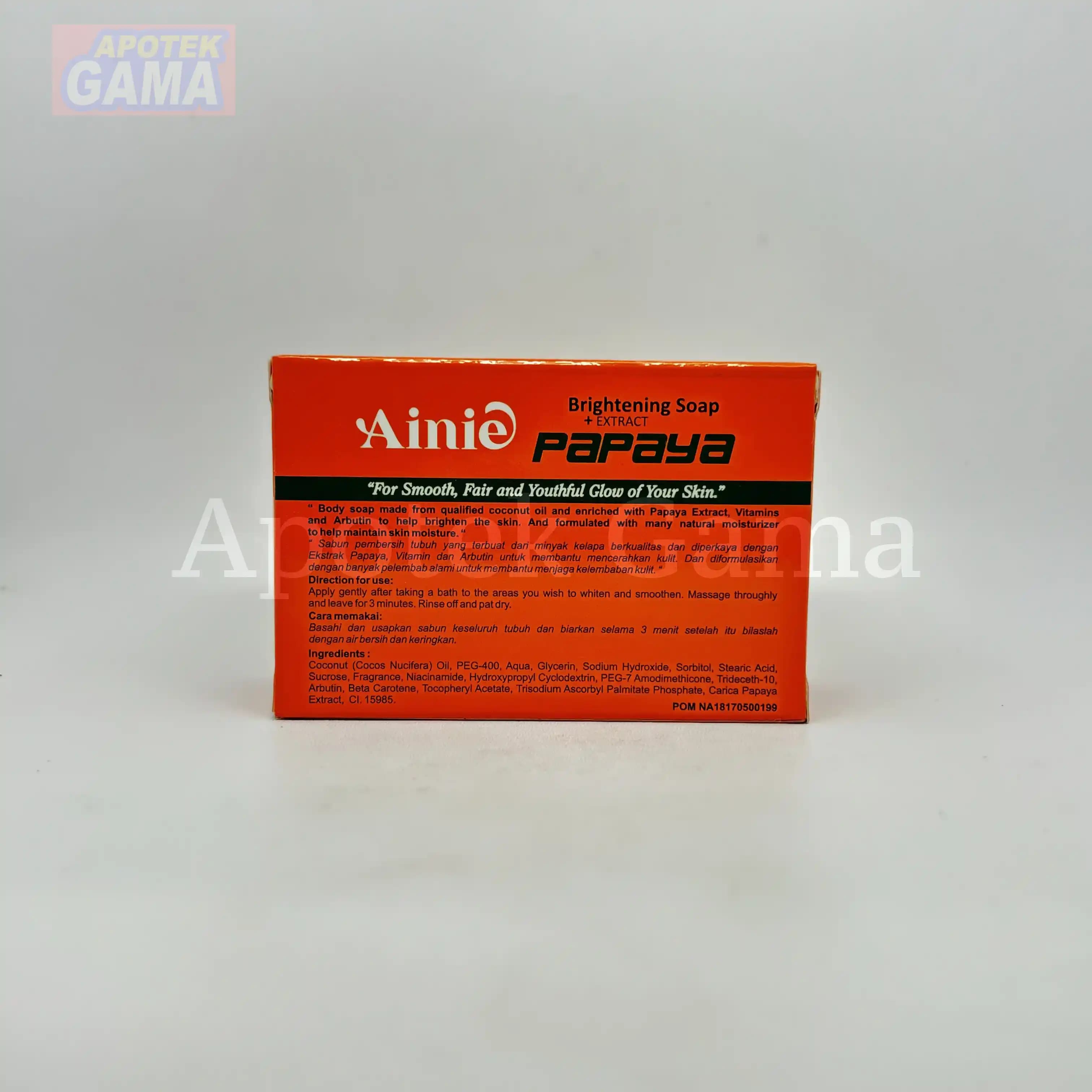 AINIE SABUN EXTRA PEPAYA 135GR