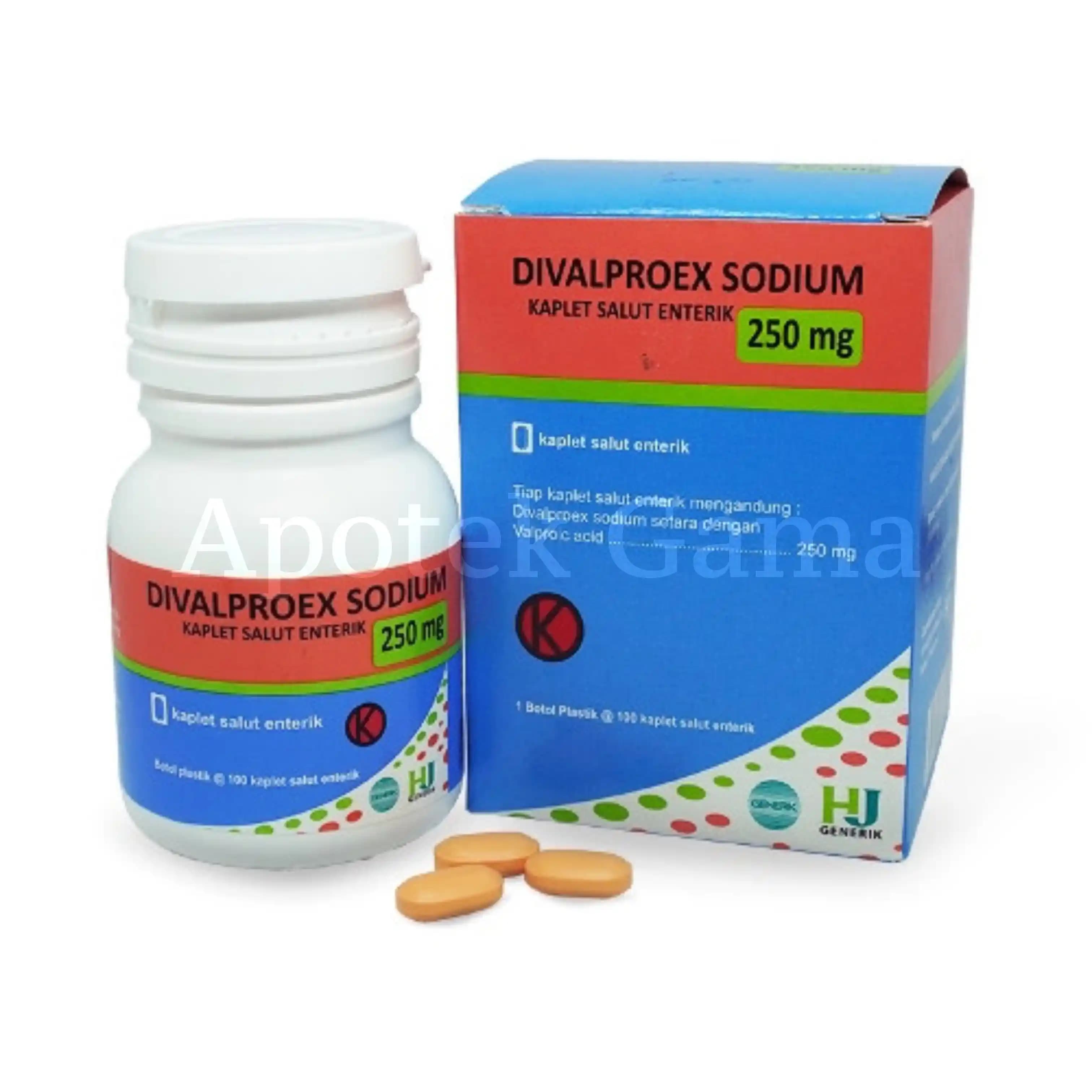 DIVALPROEX SODIUM 250MG