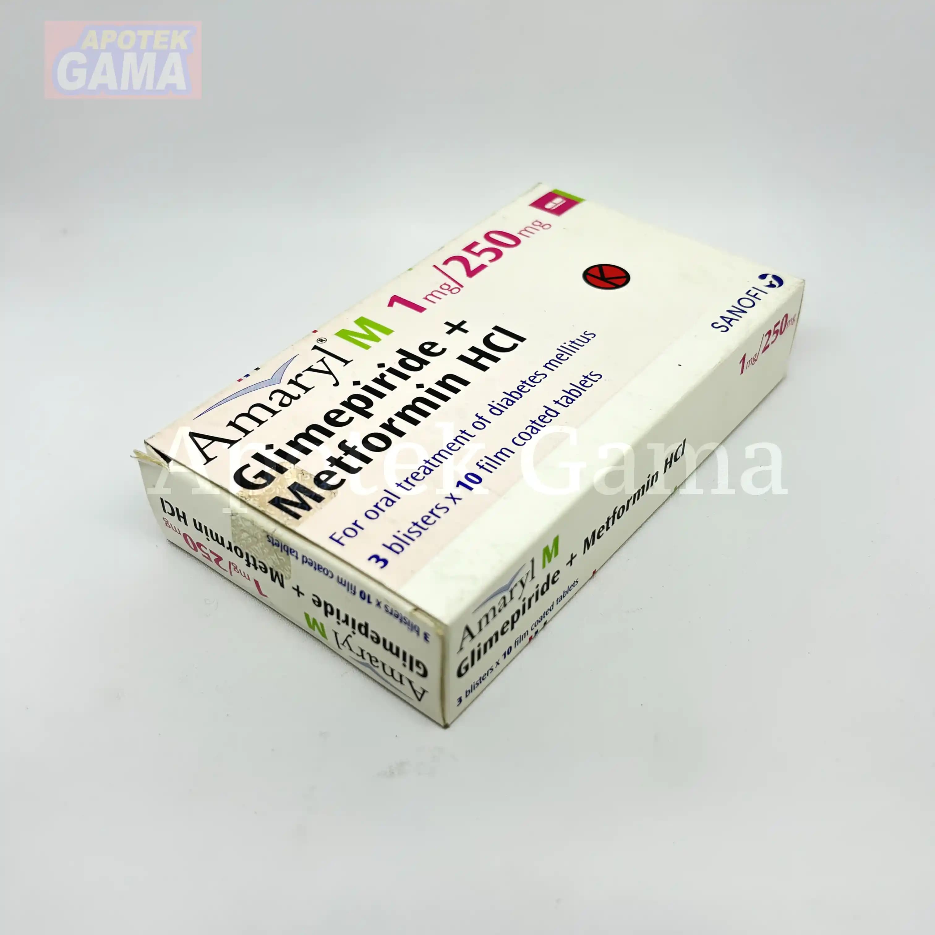 AMARYL M 1/250MG 5