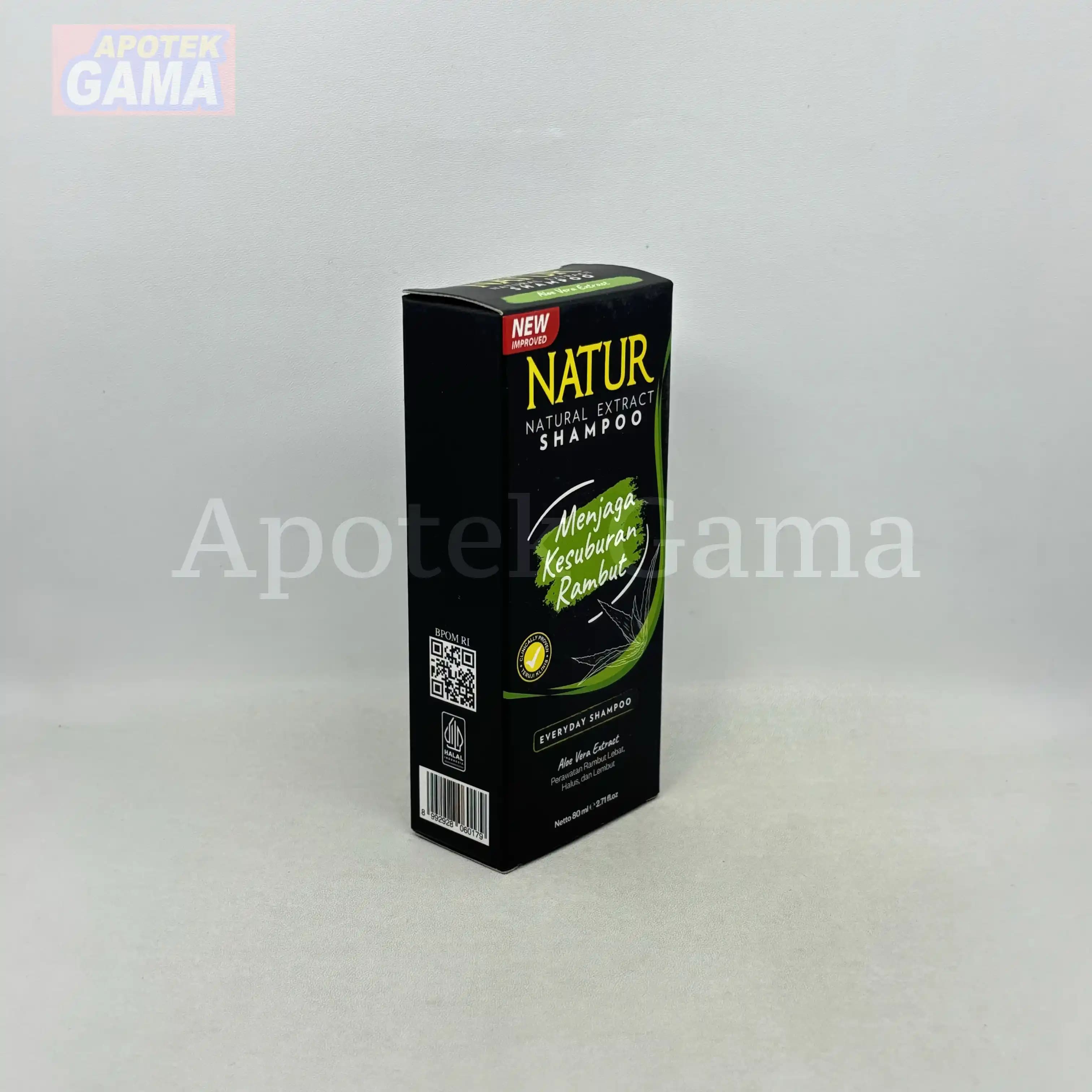 NATUR SHAMPOO ALOE VERA 80 ML 4