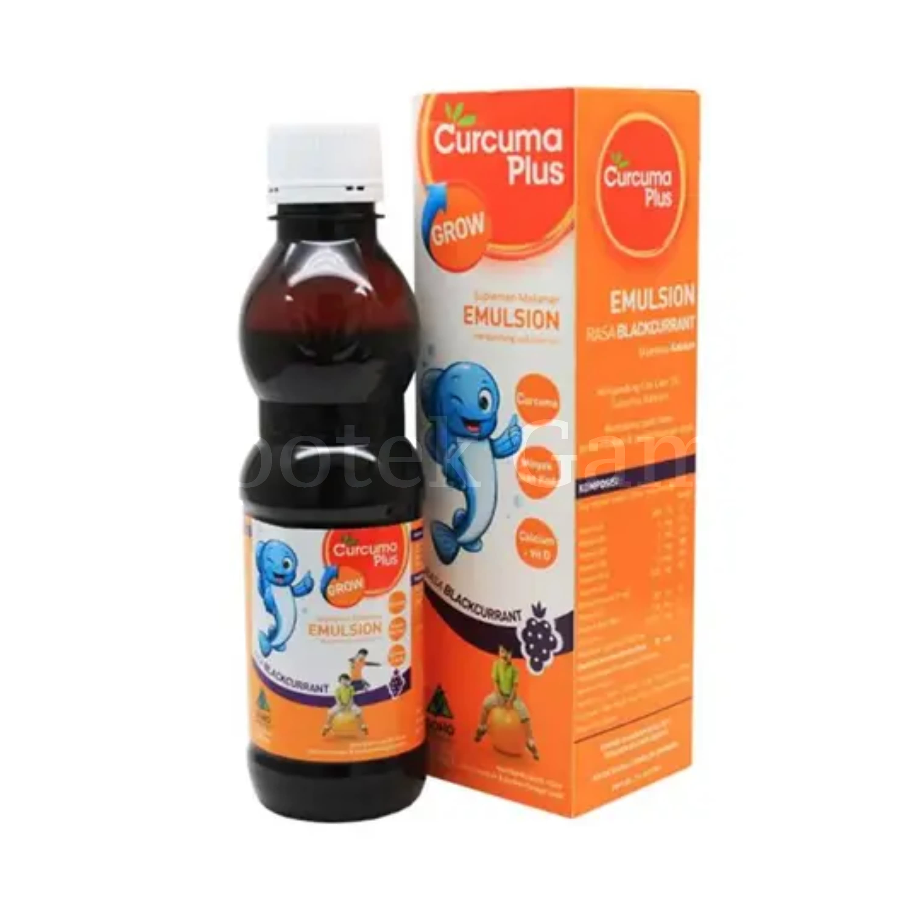 CURCUMA PLUS EMLSN BLACKCURRAN 200 ML