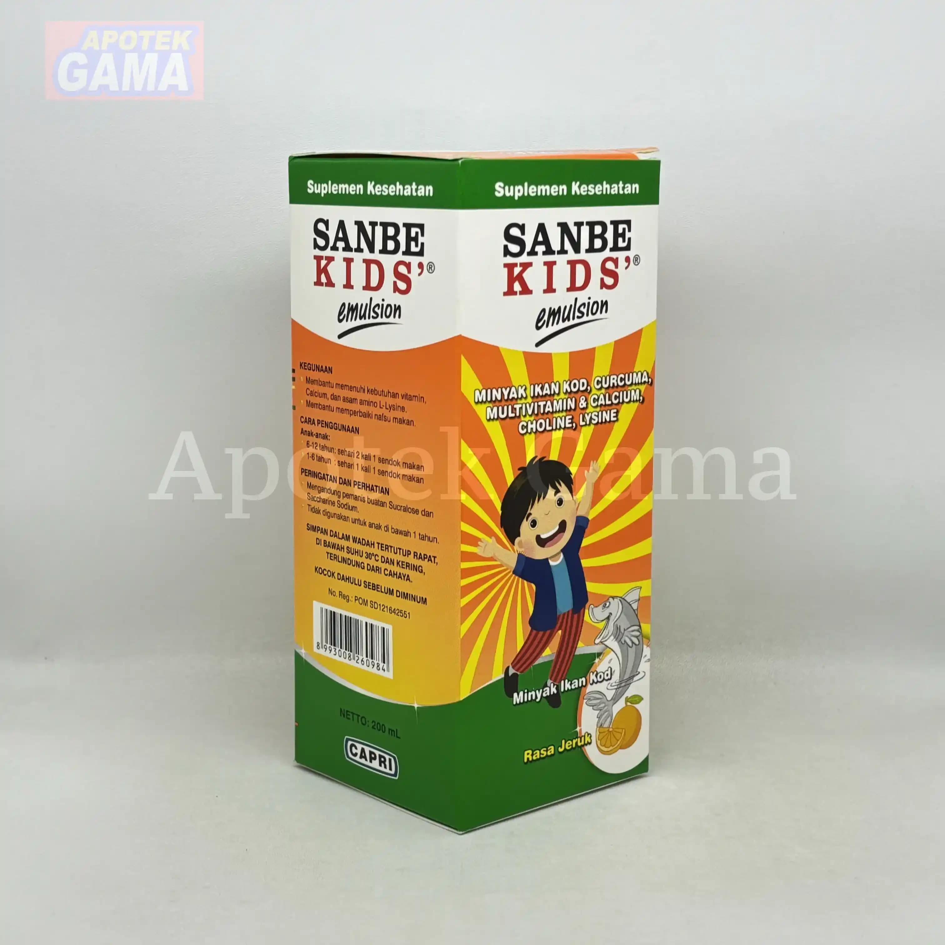 SANBE KIDS EMULSION SYR 2