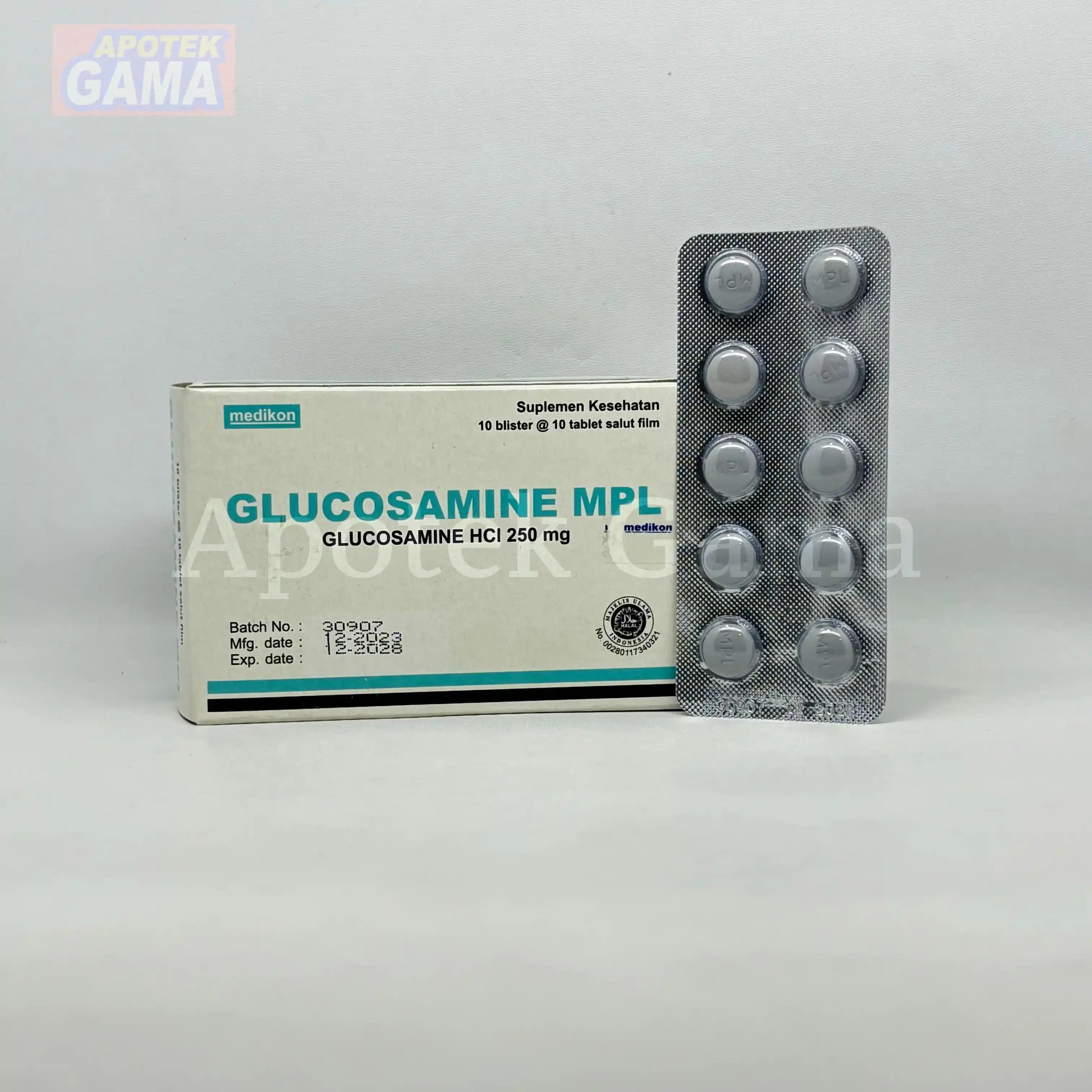 GLUCOSAMINE MPL 250 MG 5