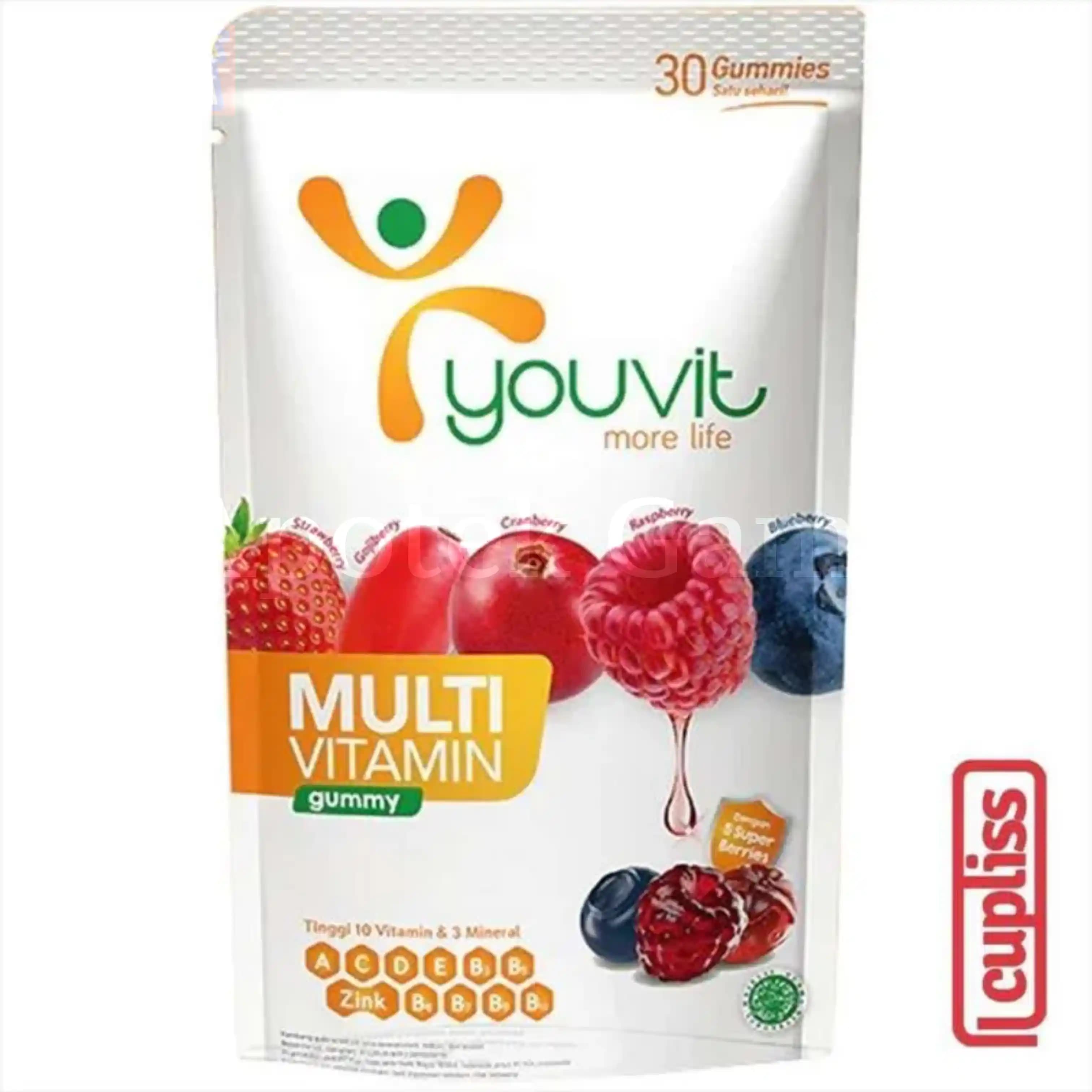 YOUVIT MULTIVITAMIN DEWASA 30SAC 2