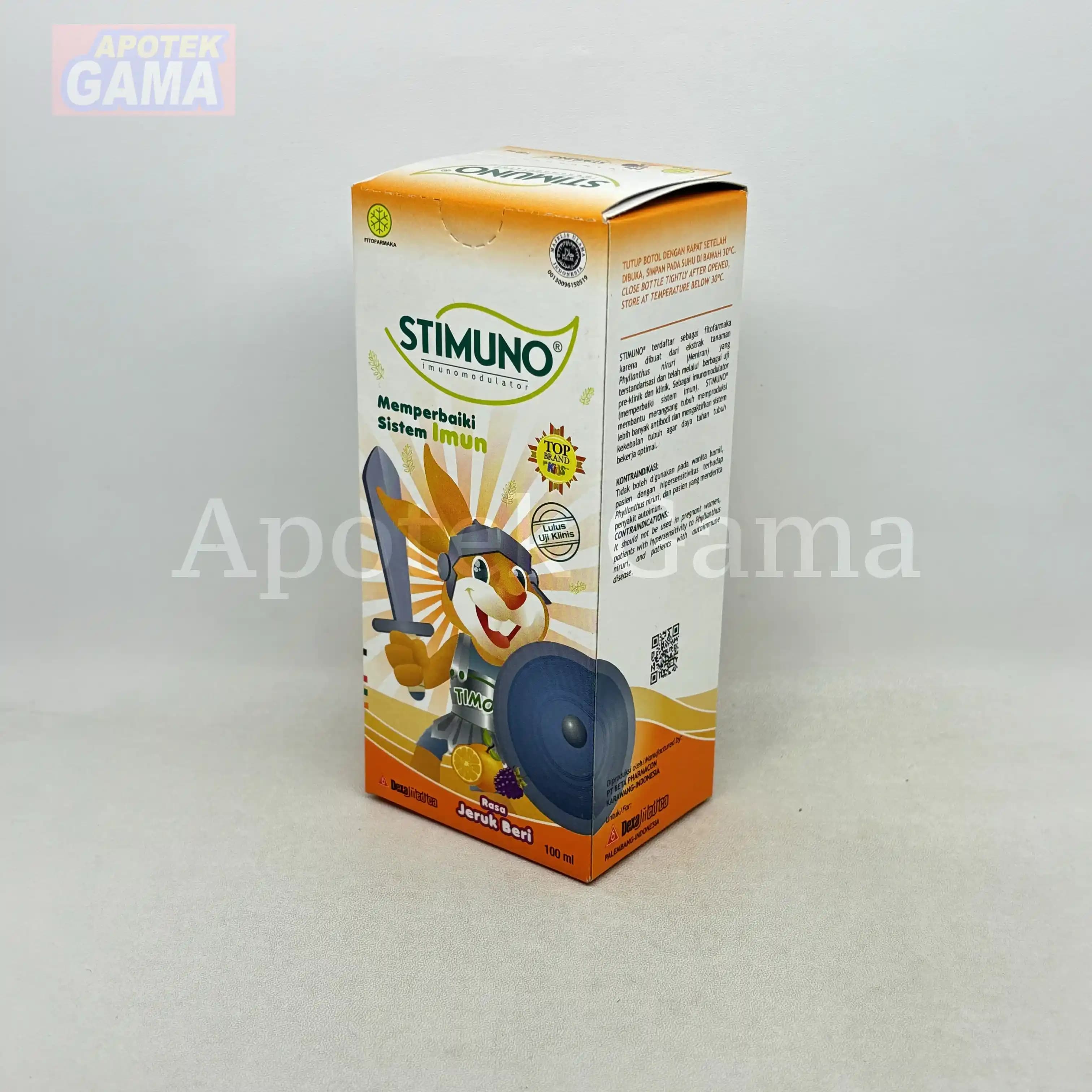 STIMUNO SYR ORANGE BERRY 100 ML 5