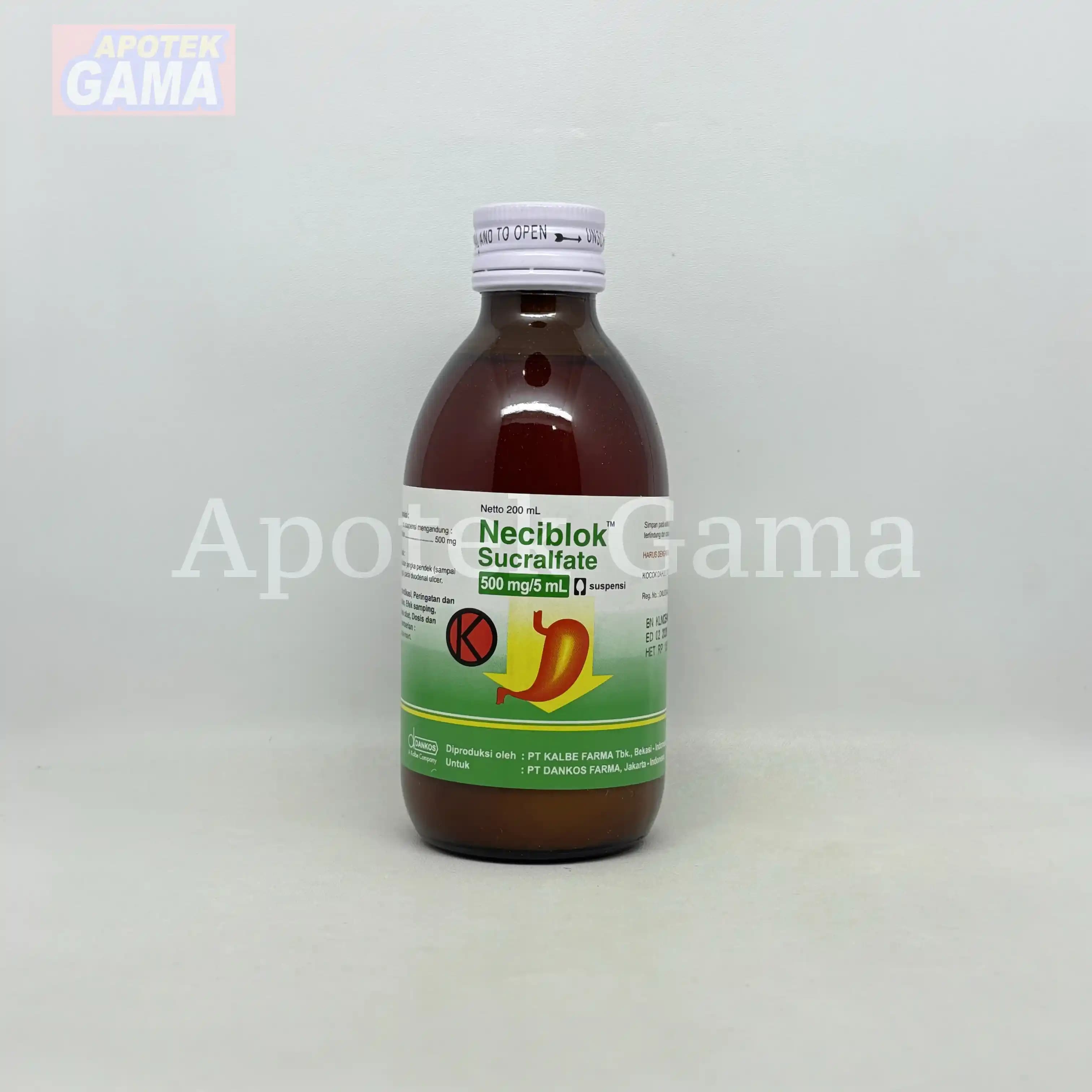 NECIBLOK 500MG/5ML SIRUP 200 ML 5