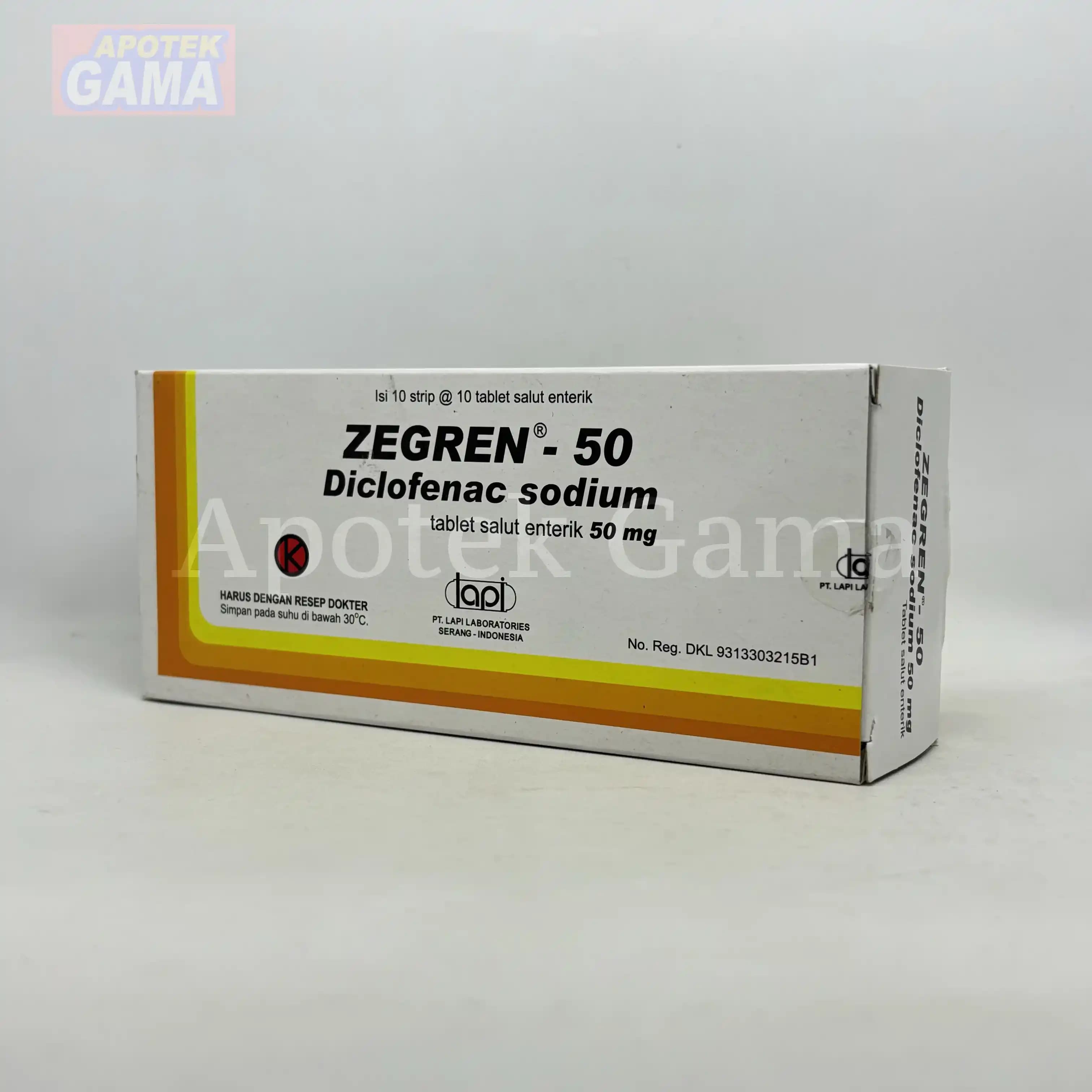 ZEGREN 50 MG TAB 3