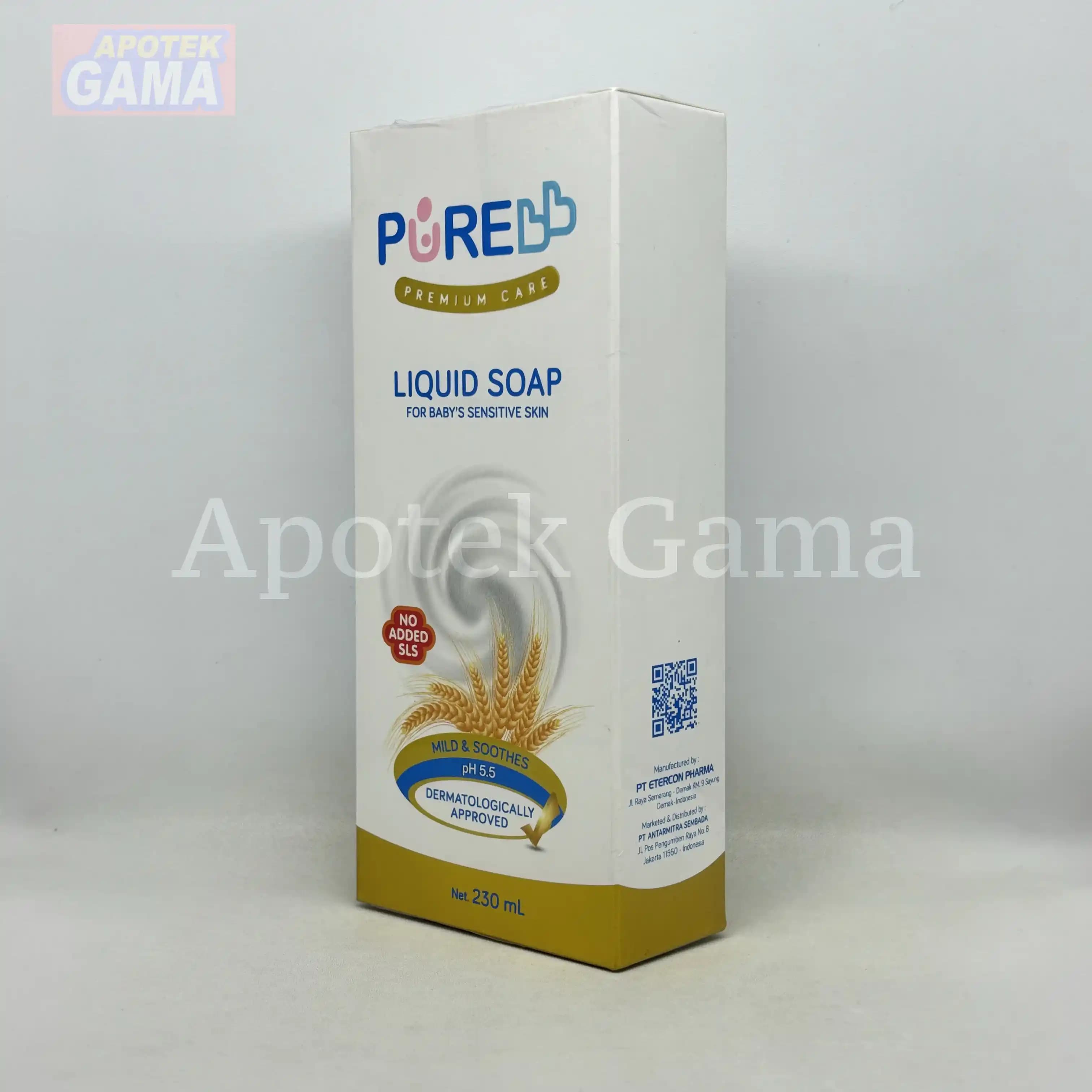 PURE BABY LIQUID SOAP 230 ML