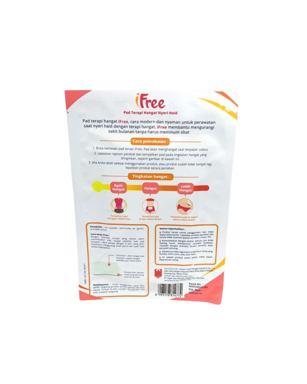 IFREE ISI 6 PAD PER SACHET 2