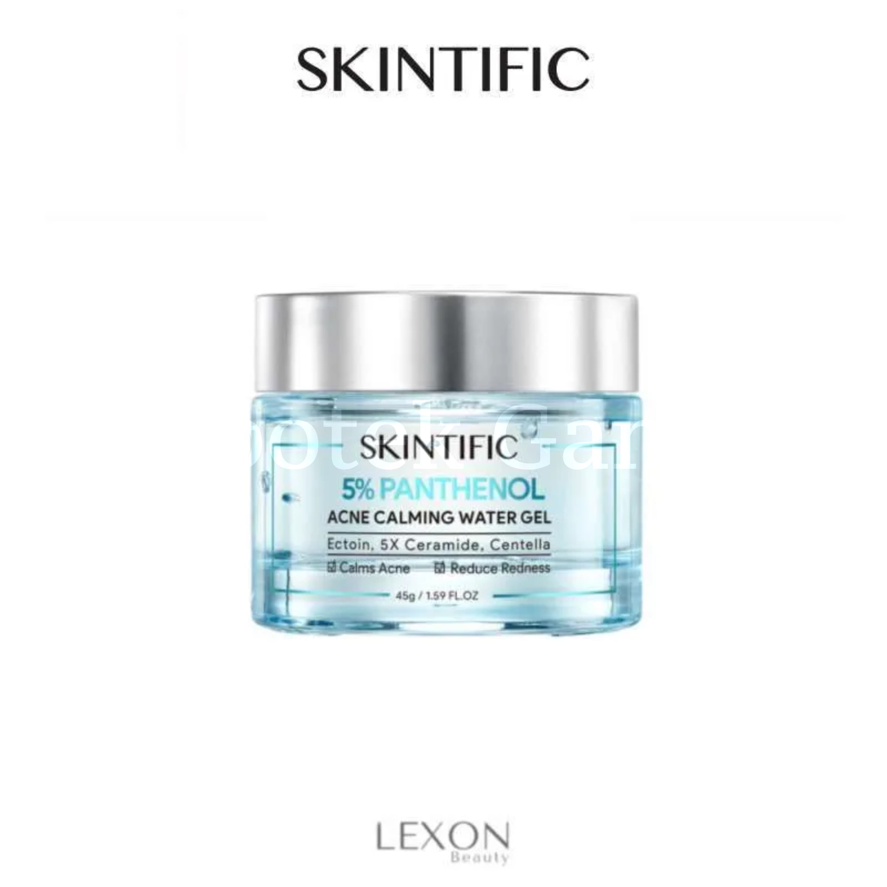 SKINTIFIC 5% PANTHENOL ACNE CALMING WATER GEL 45GR 2
