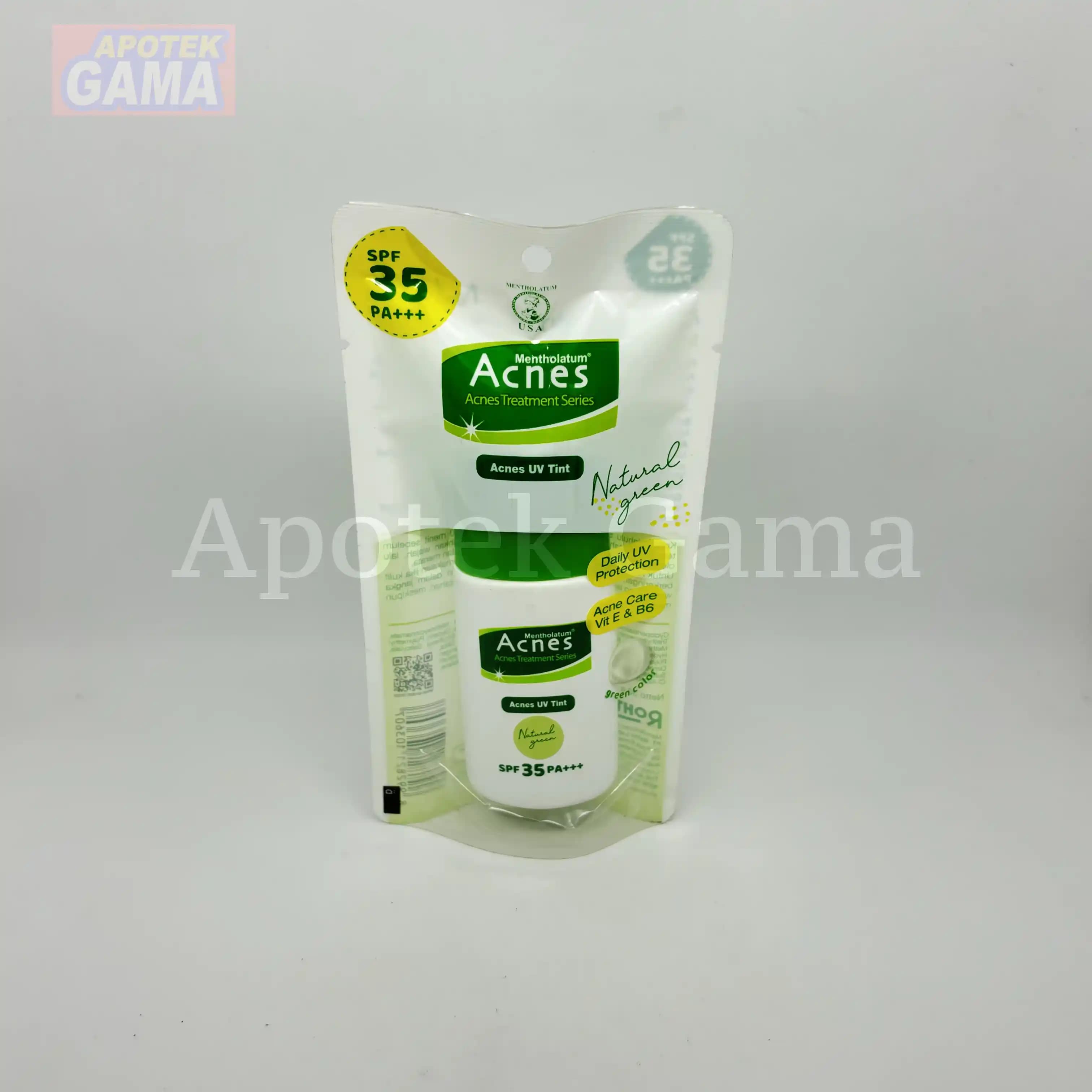 ACNES UV TINT NATURAL GREEN SPF 35PA+  30GR 2