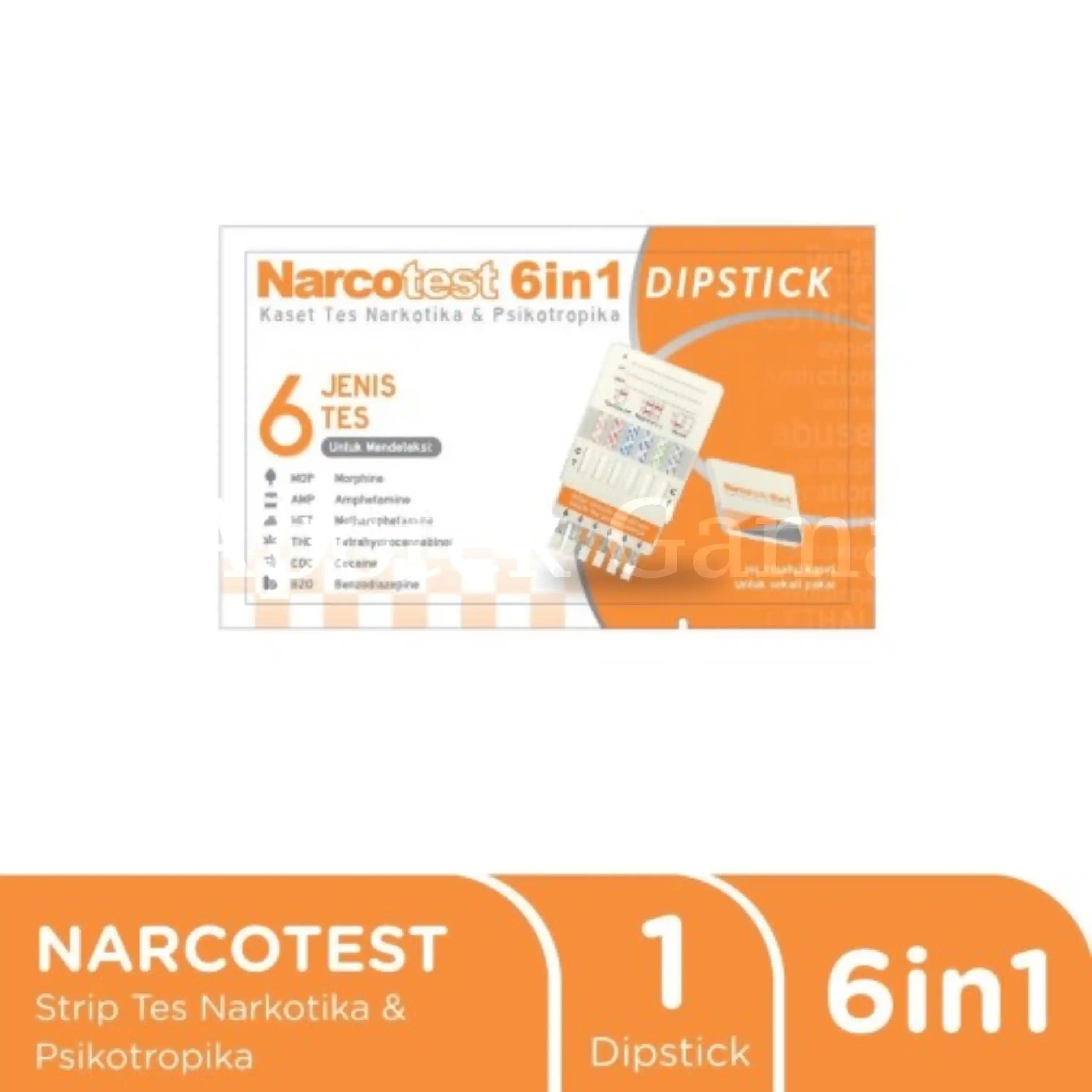 NARCOTEST 6 IN 1 DIPSTICK  2