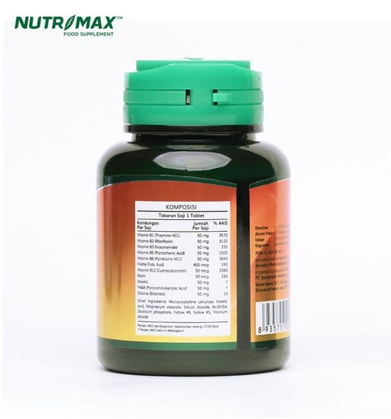 NUTRIMAX B COMPLEX 30TAB 2
