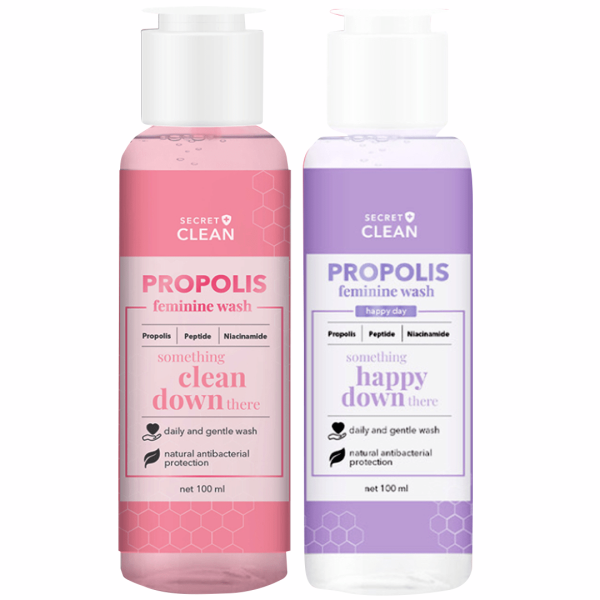 SECRET CLEAN PROPOLIS FEMININE WASH 100ML