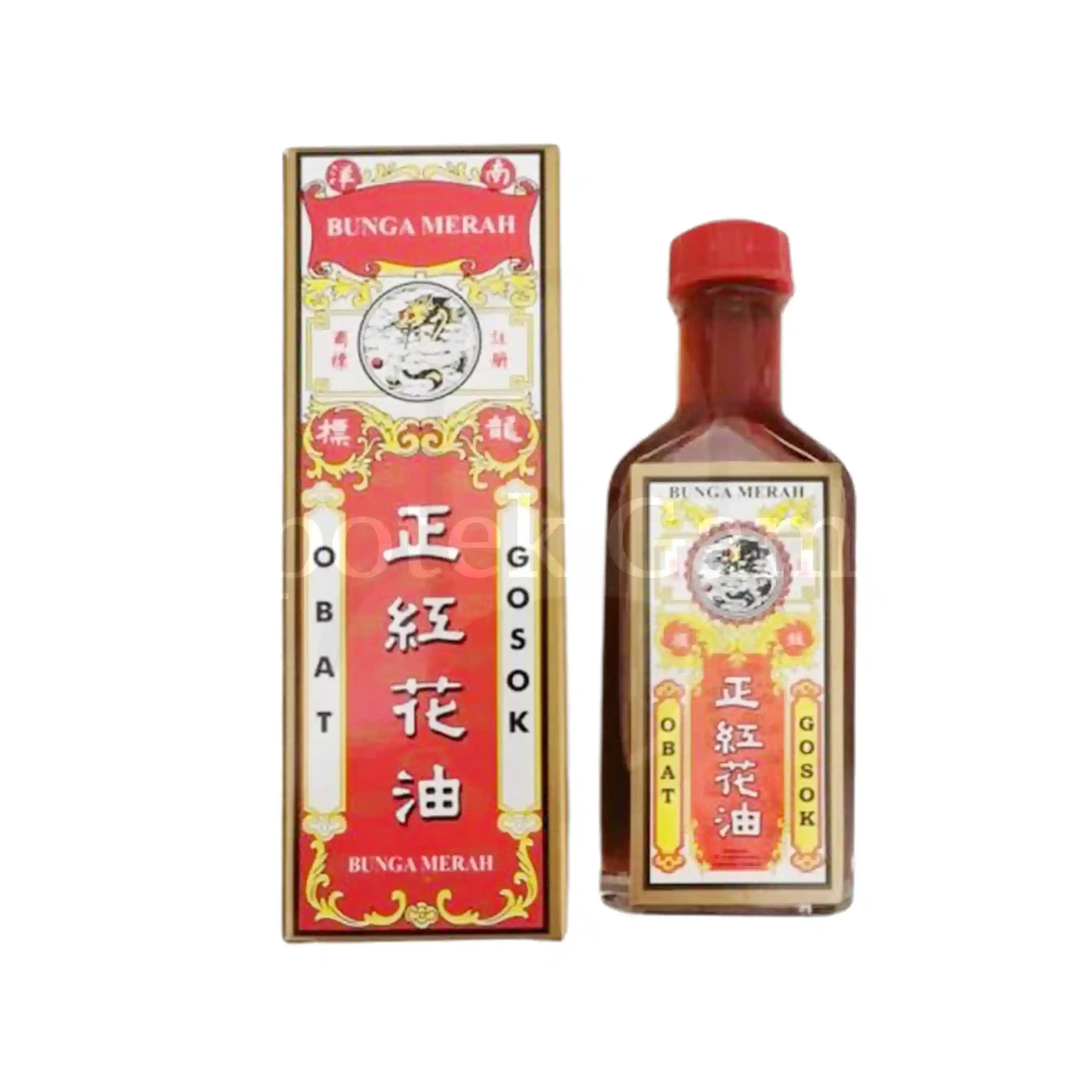 OBAT GOSOK BUNGA MERAH 40ML