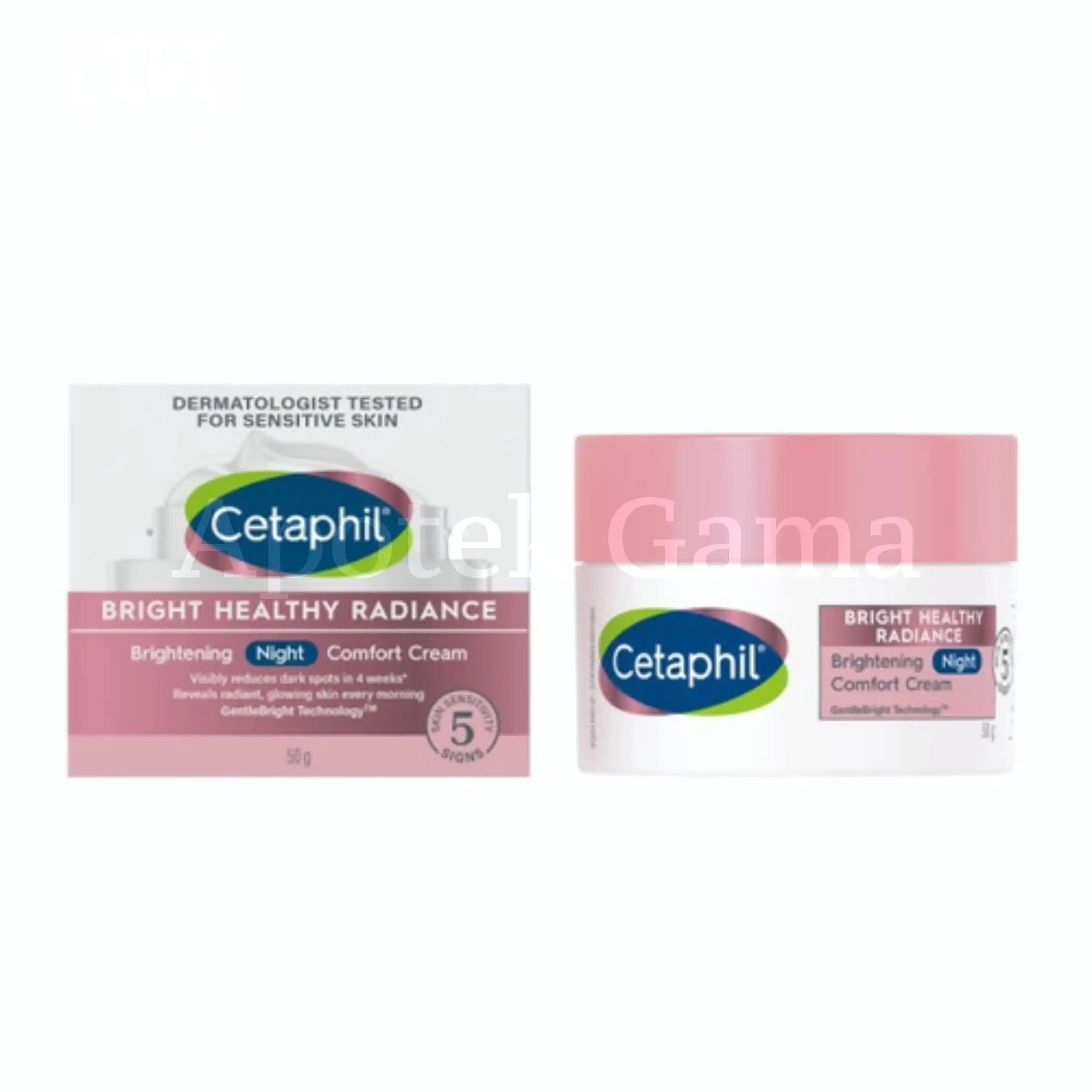 CETAPHIL BRIGHT HEALTHY RADIANCE NIGHT CREAM 50 GR