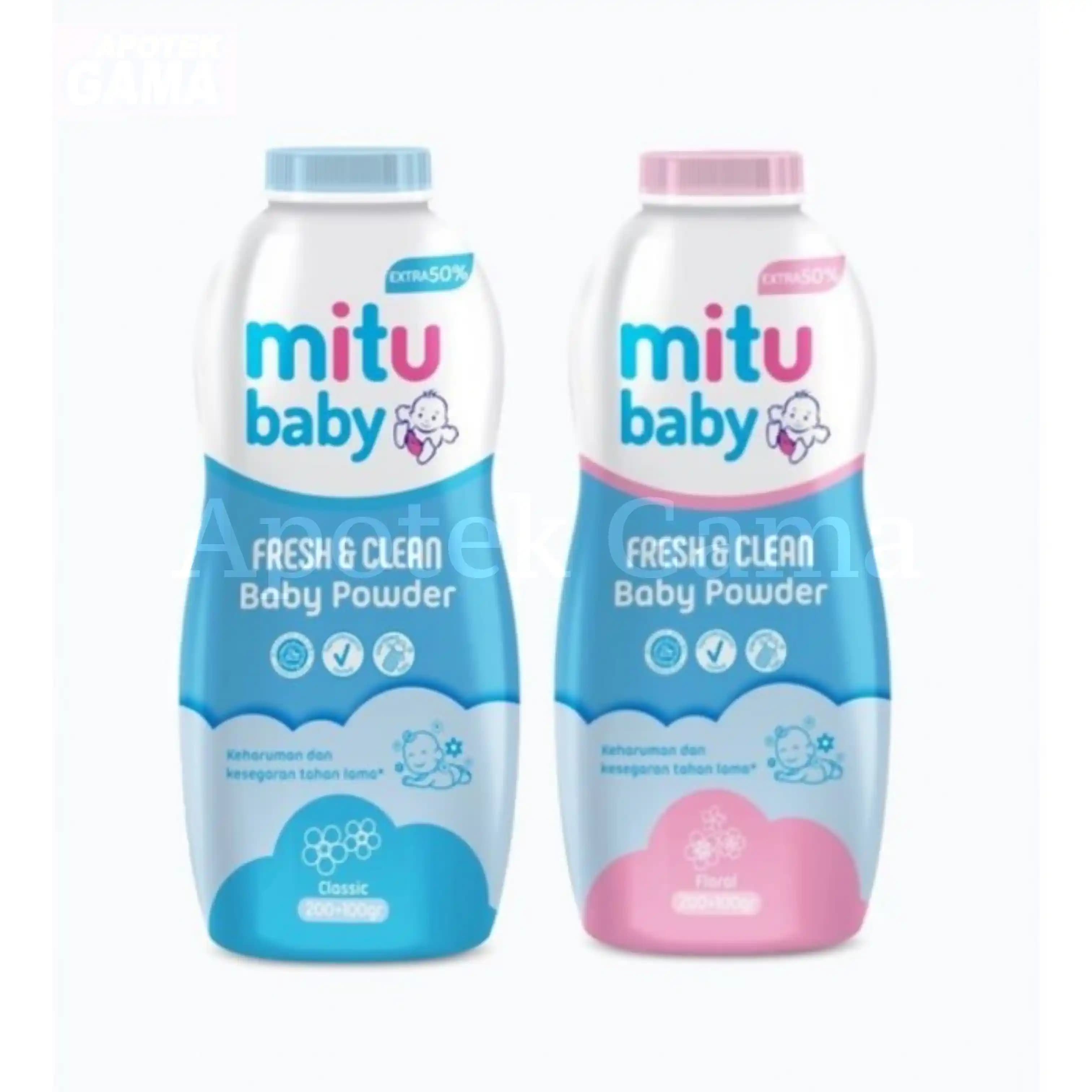 MITU BABY POWDER F&C CLASSIC 200 GR 2