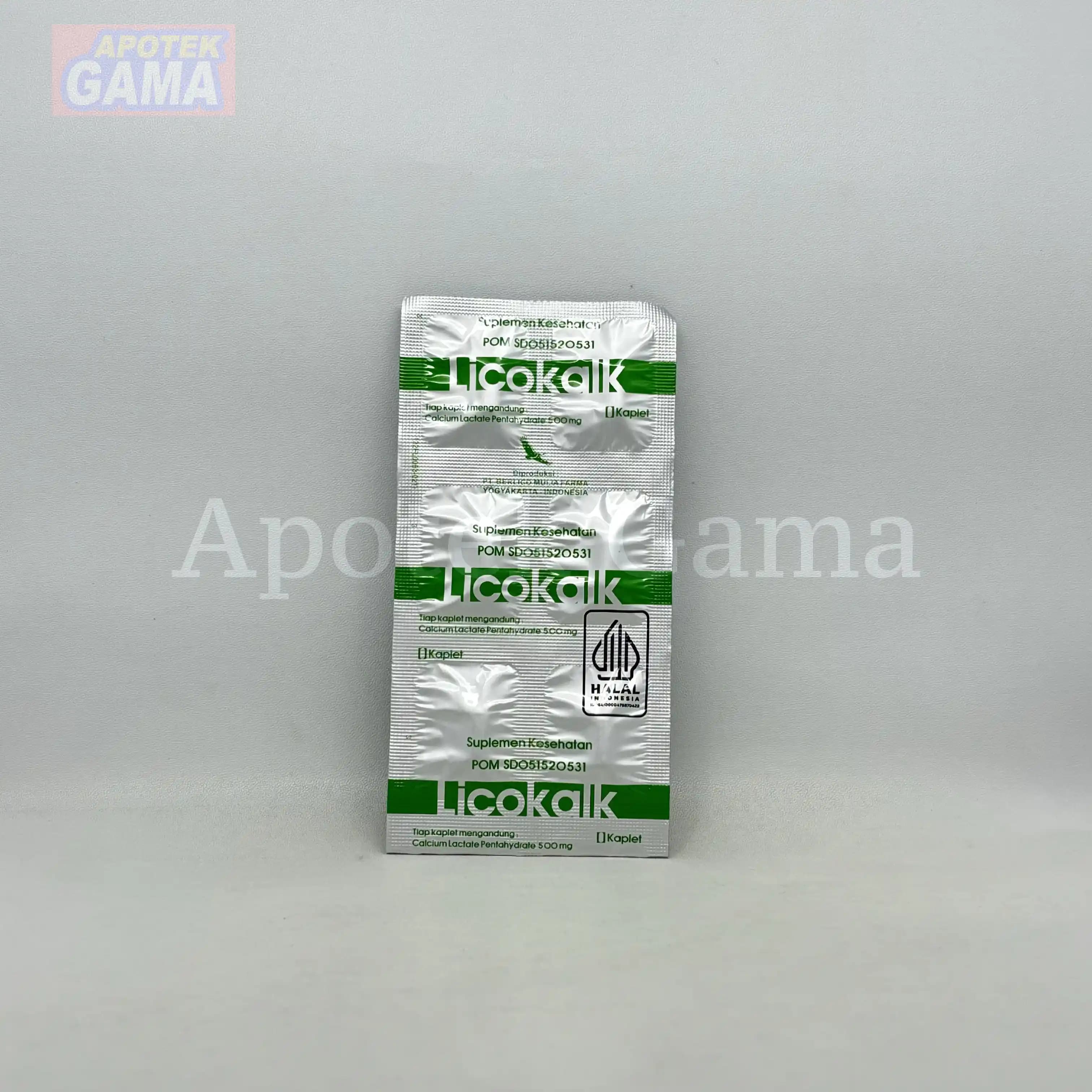LICOKALK TAB/100 6