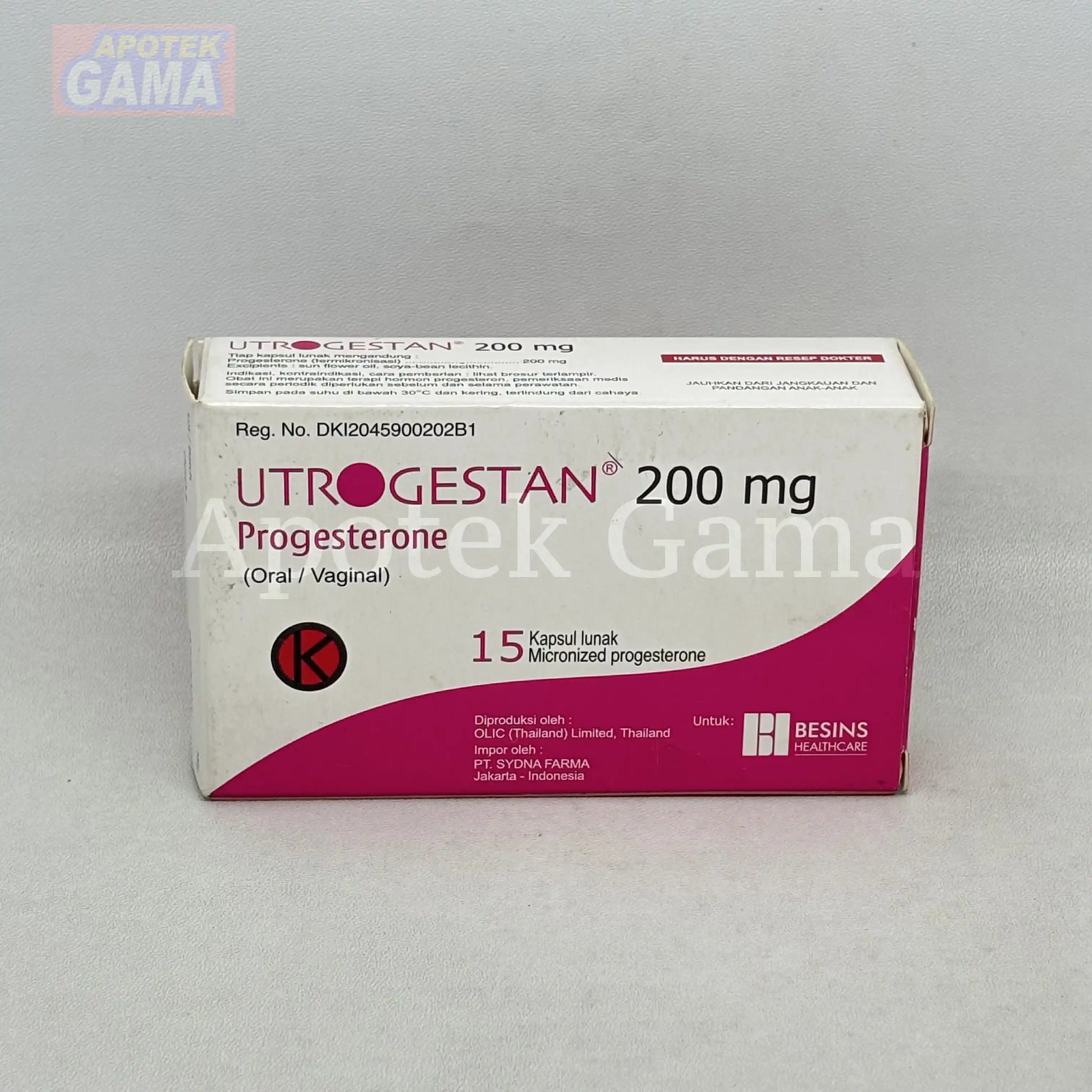 UTROGESTAN 200 MG 3