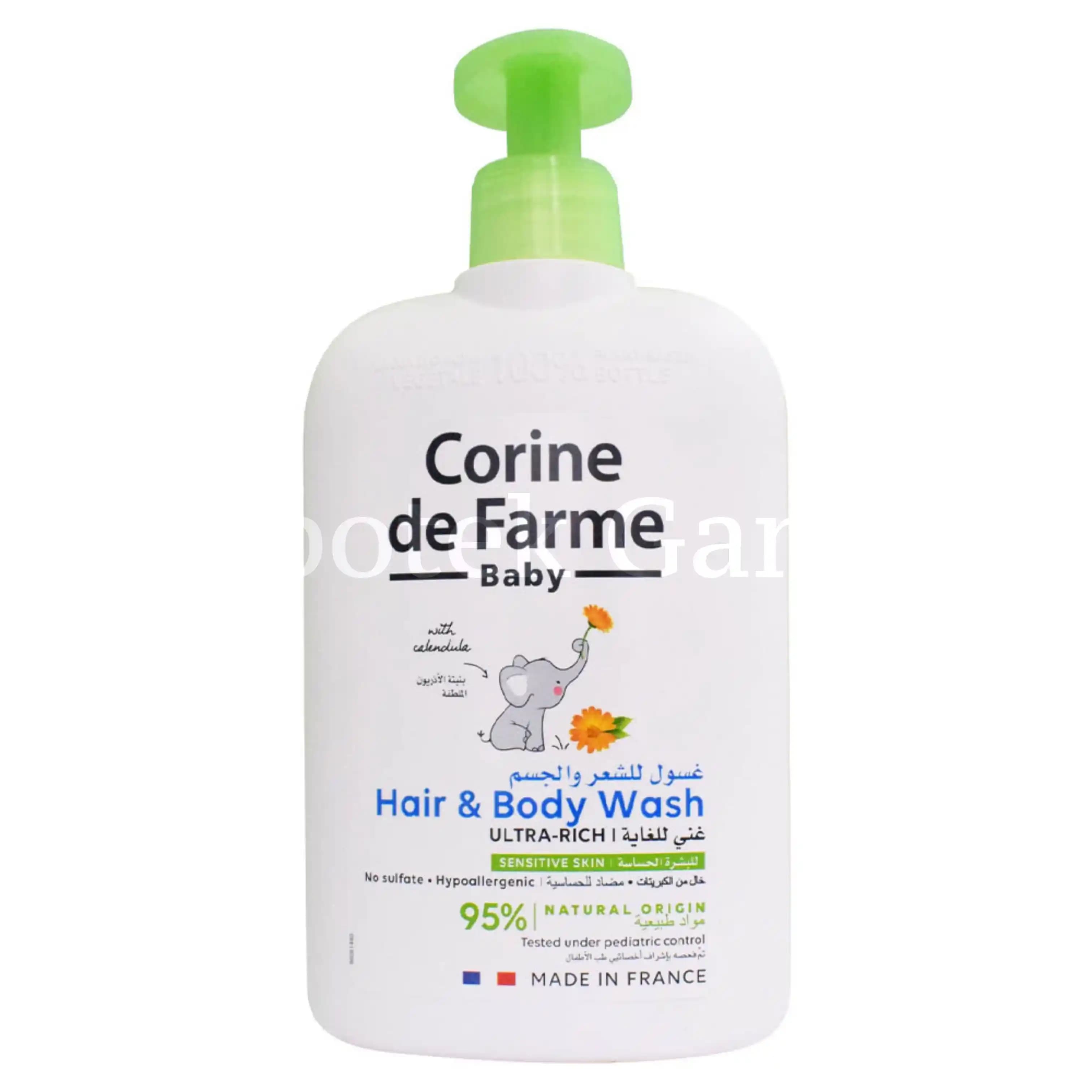 RADIANT CORINE DE FARME ULTRA PROTEC HAIR & BODY WASH 500ML 3