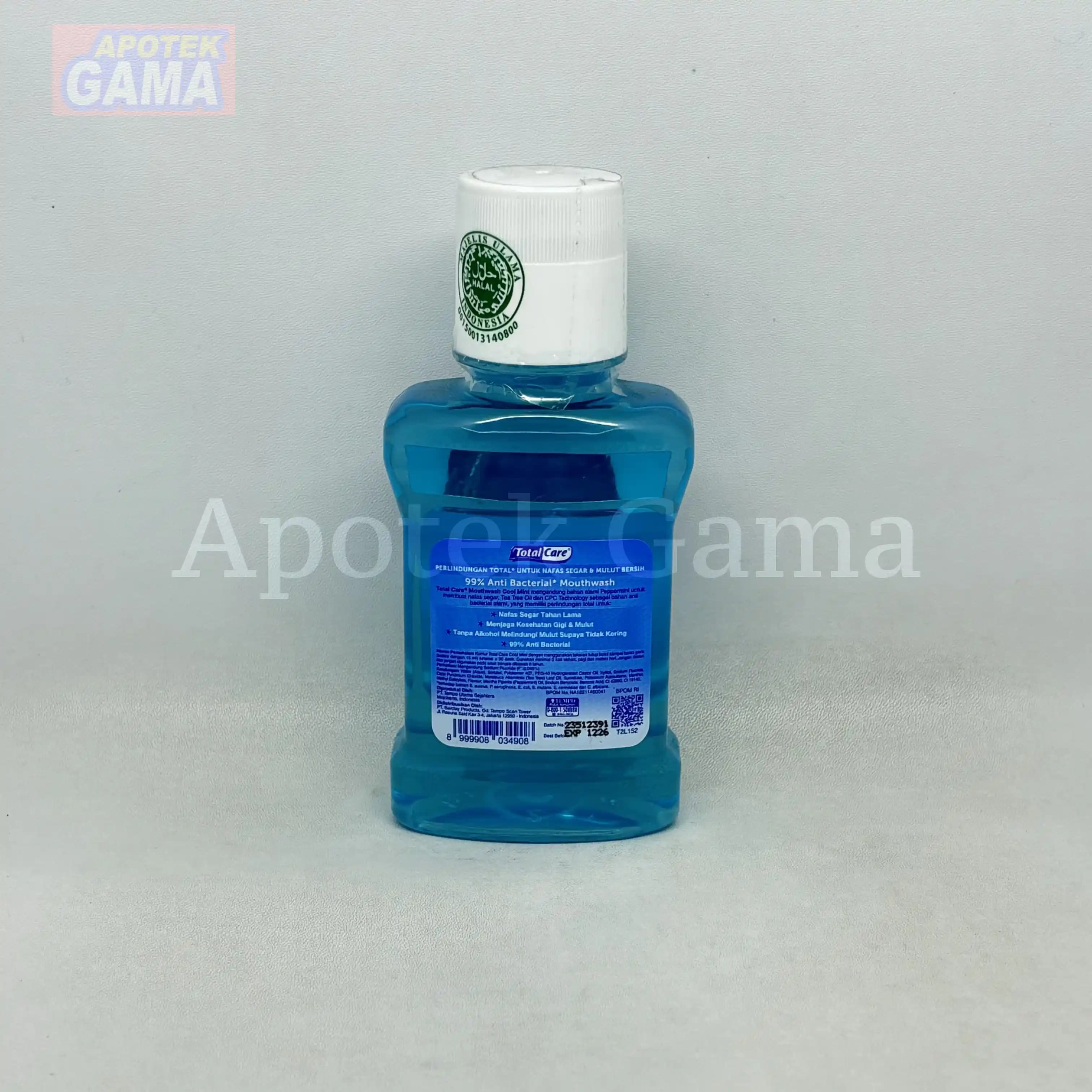 TOTAL CARE MOUTHWASH COOL MINT 100 ML 2