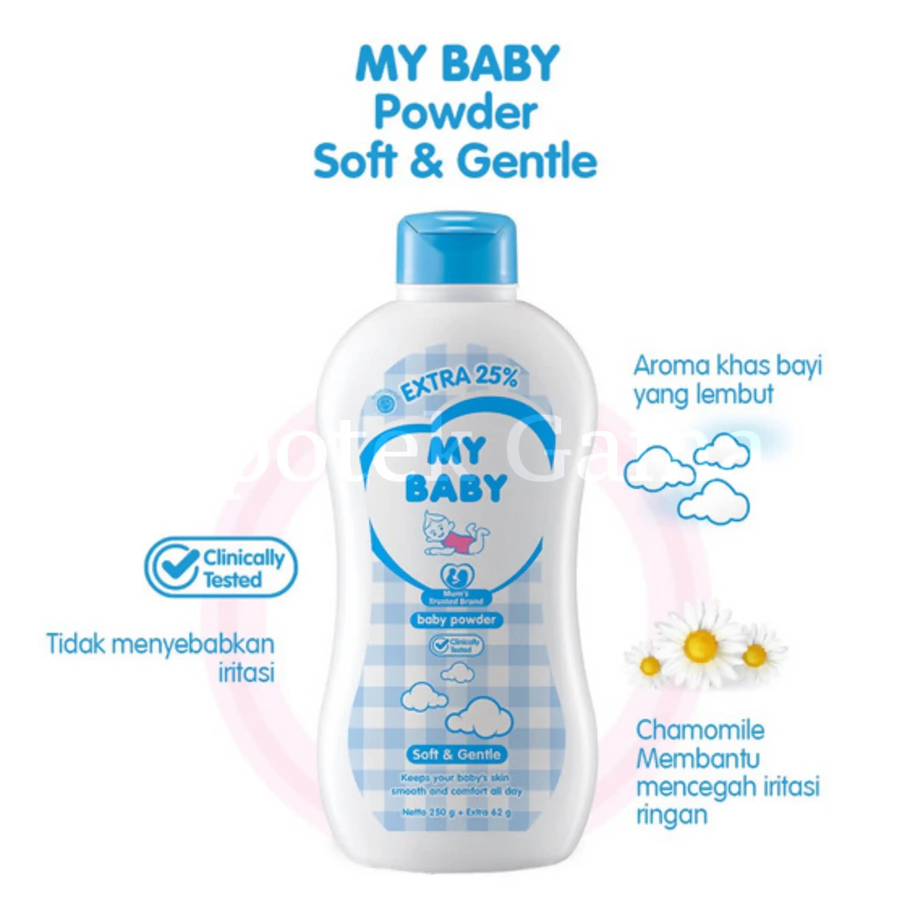 MY BABY POWDER SOFT & GENTLE 350 GR 3