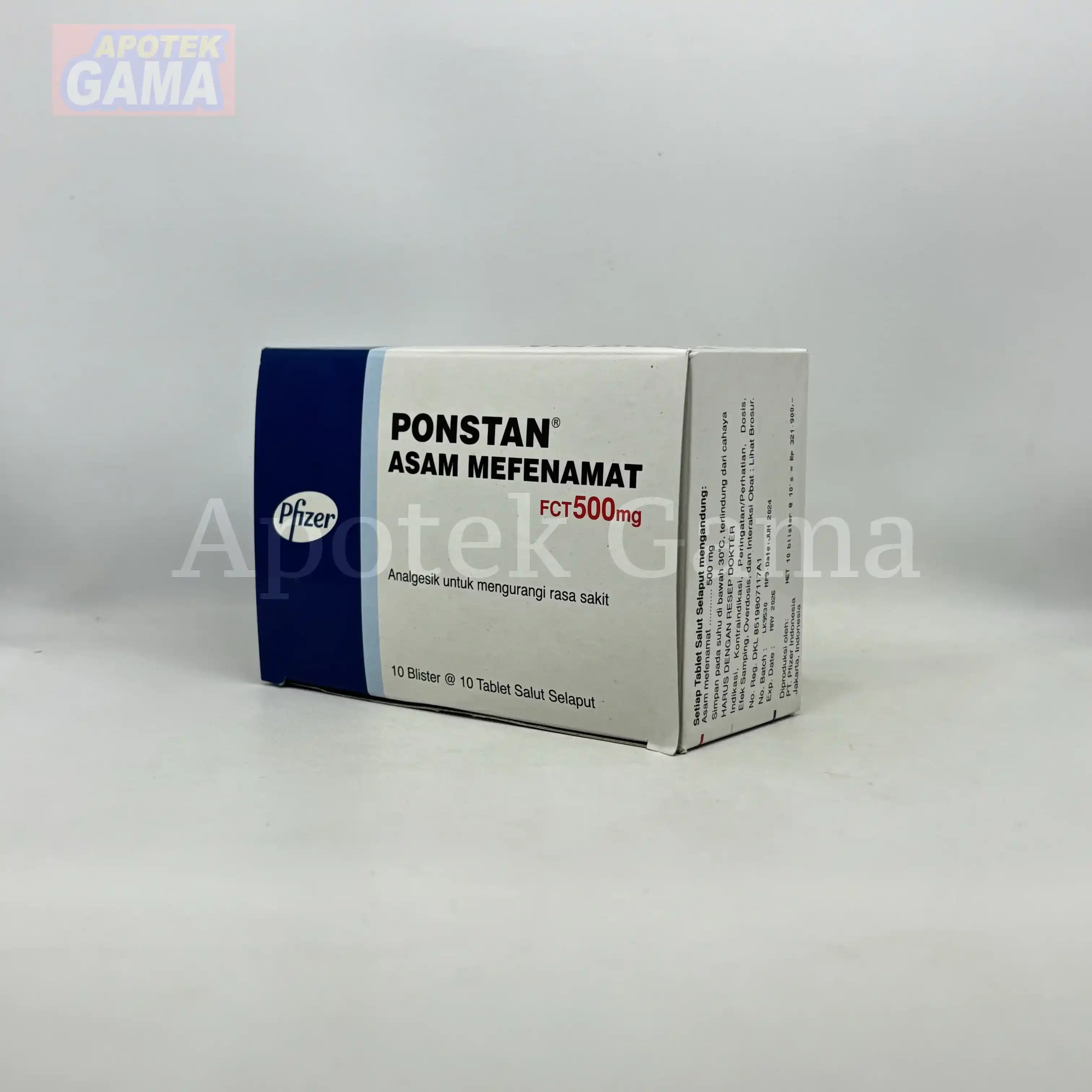 PONSTAN FCT TAB 500 4