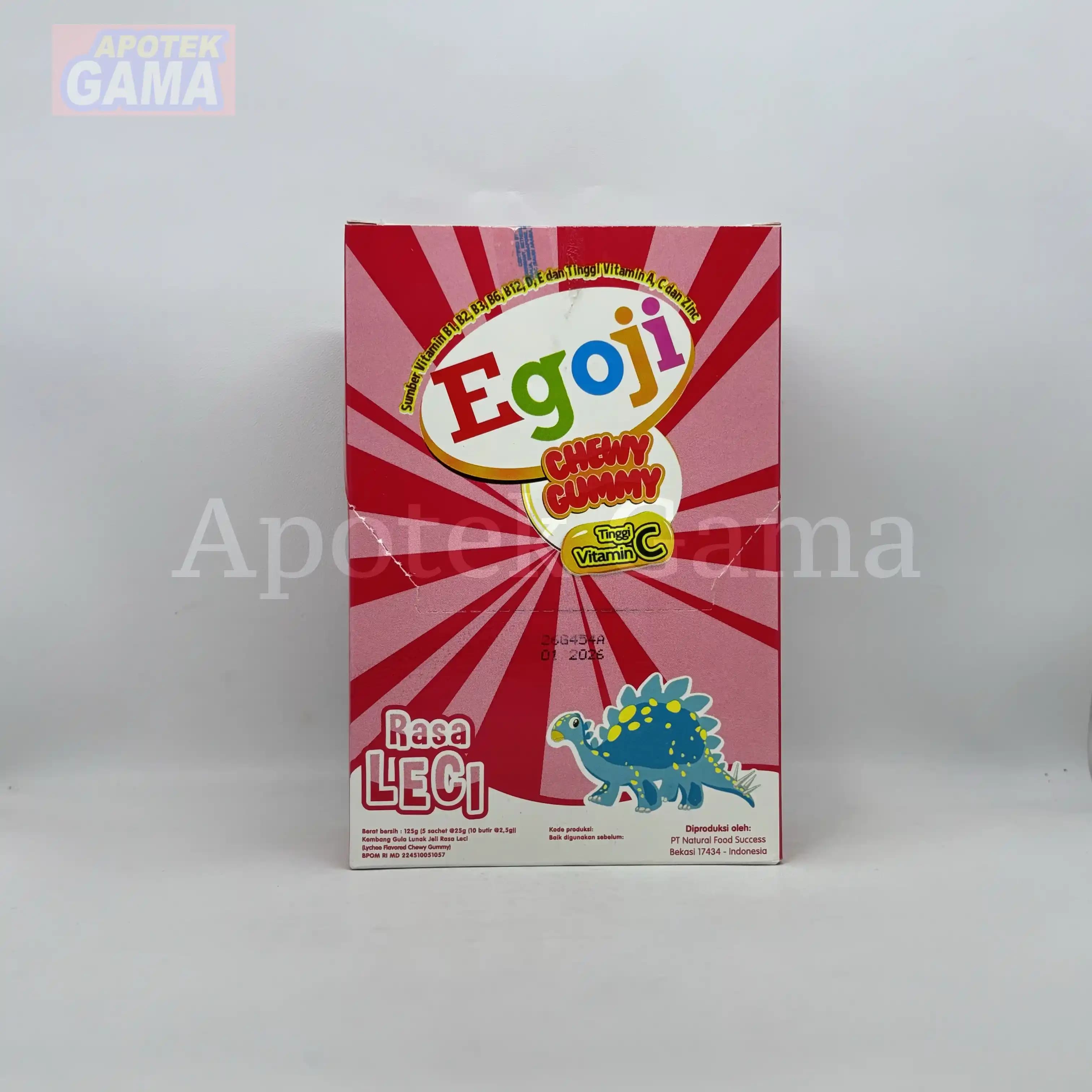EGOJI CHEWY GUMMY LECI 100G