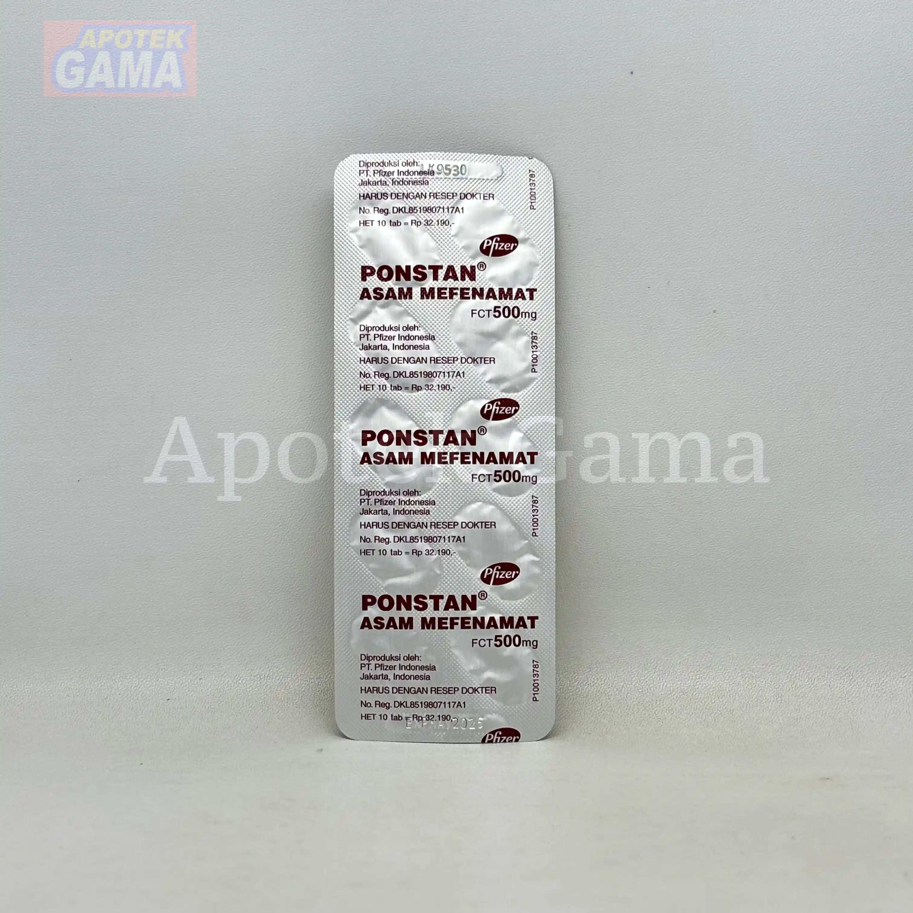 PONSTAN FCT TAB 500 3