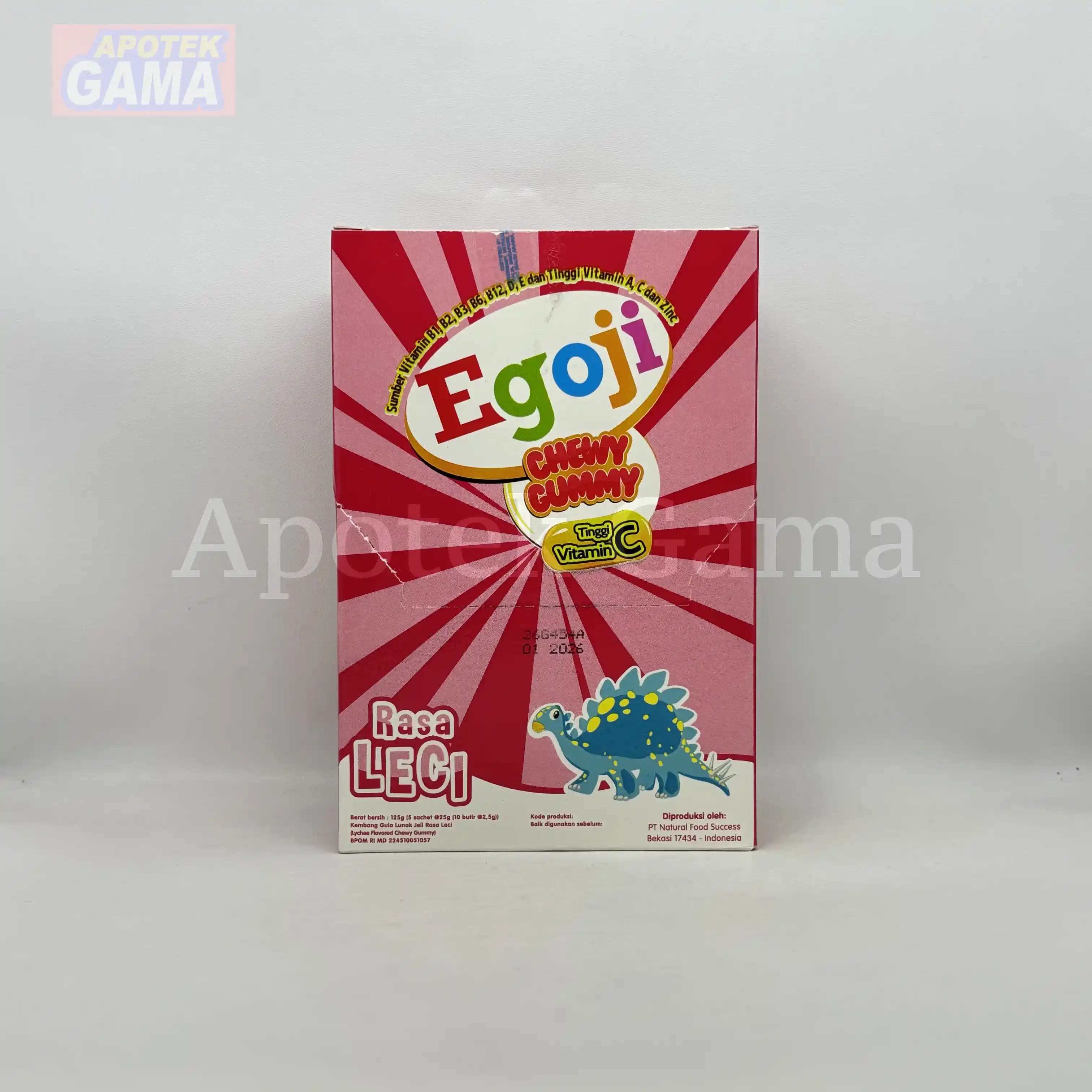 EGOJI CHEWY GUMMY LECI 100G 2