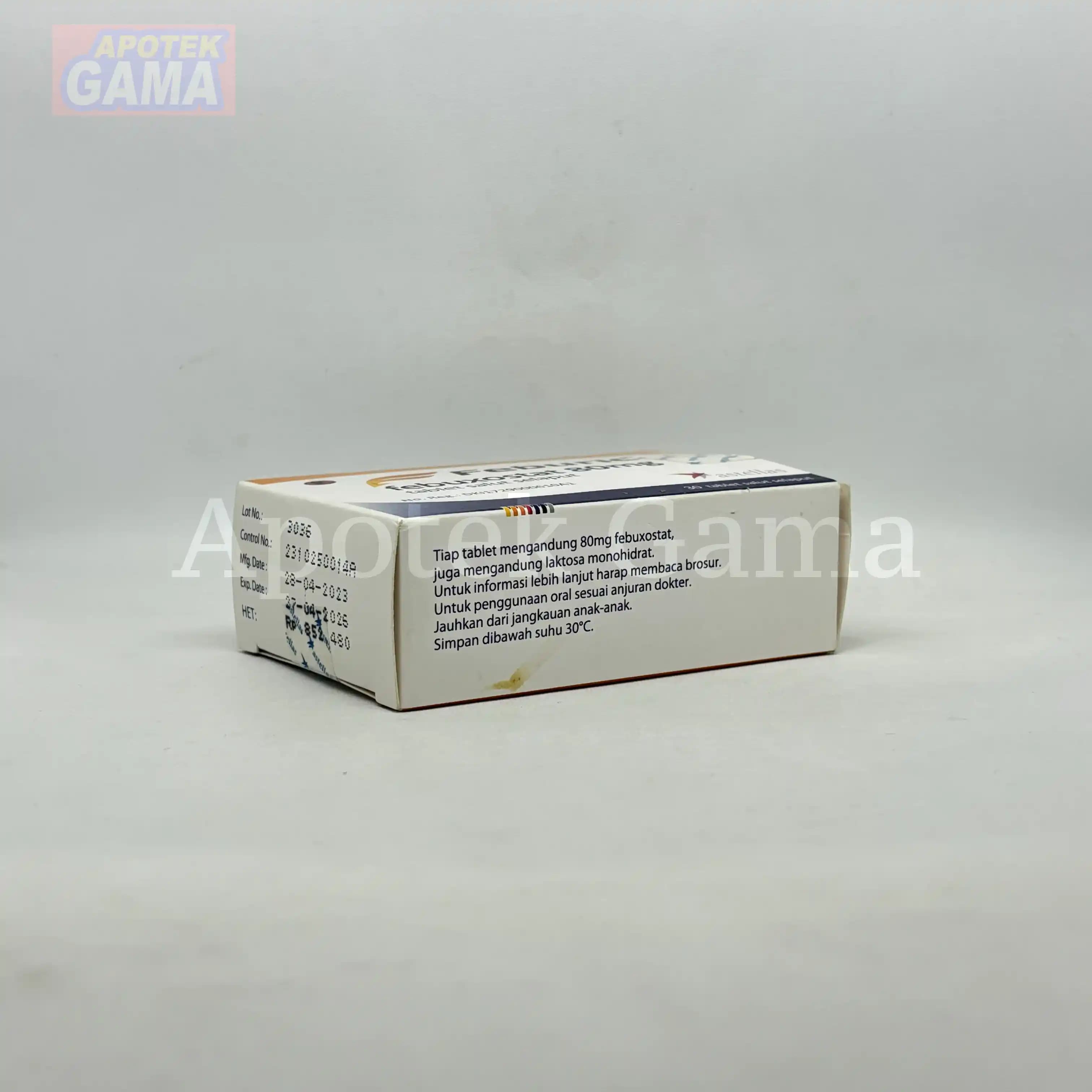 FEBURIC 80 MG 2