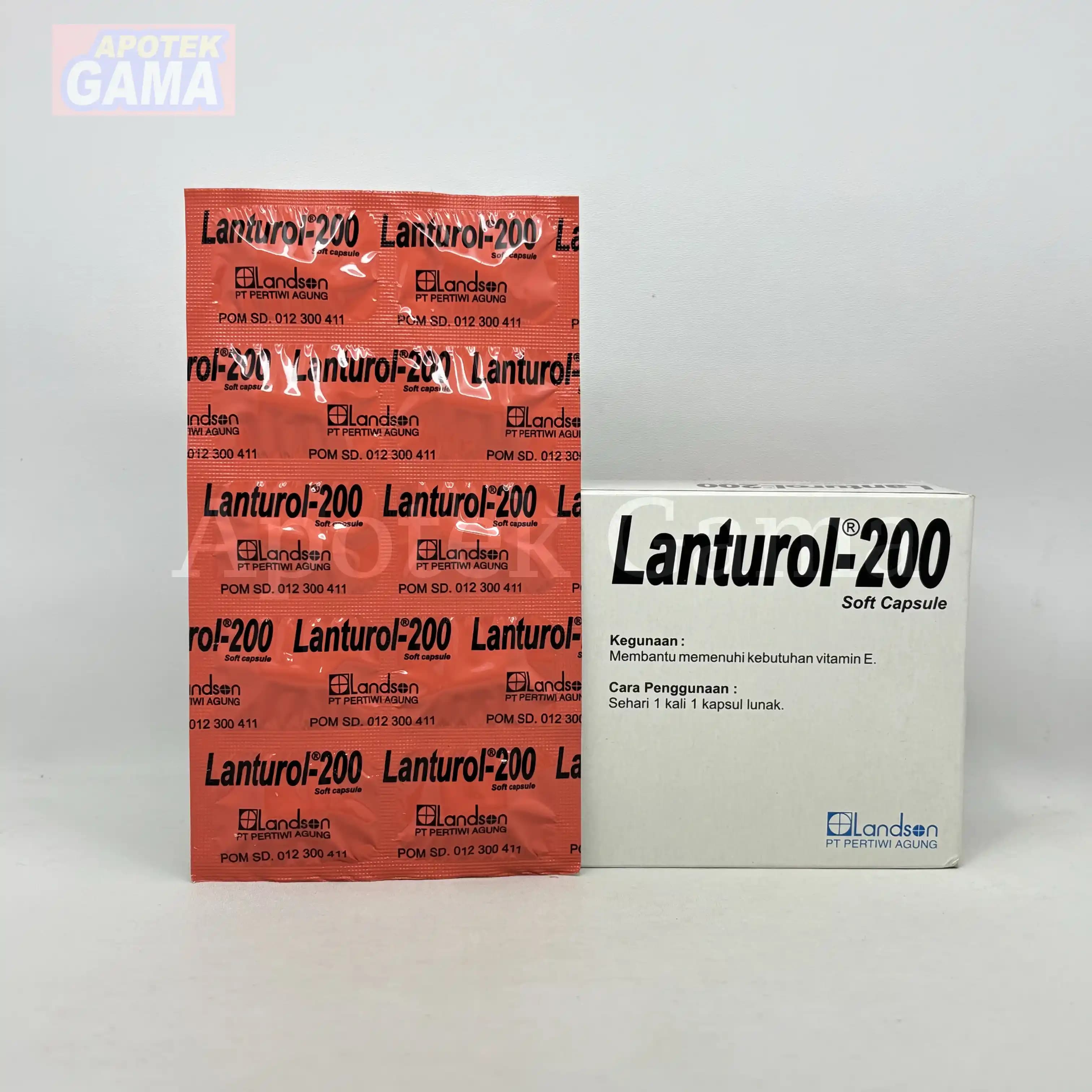 LANTUROL CAP 200 5
