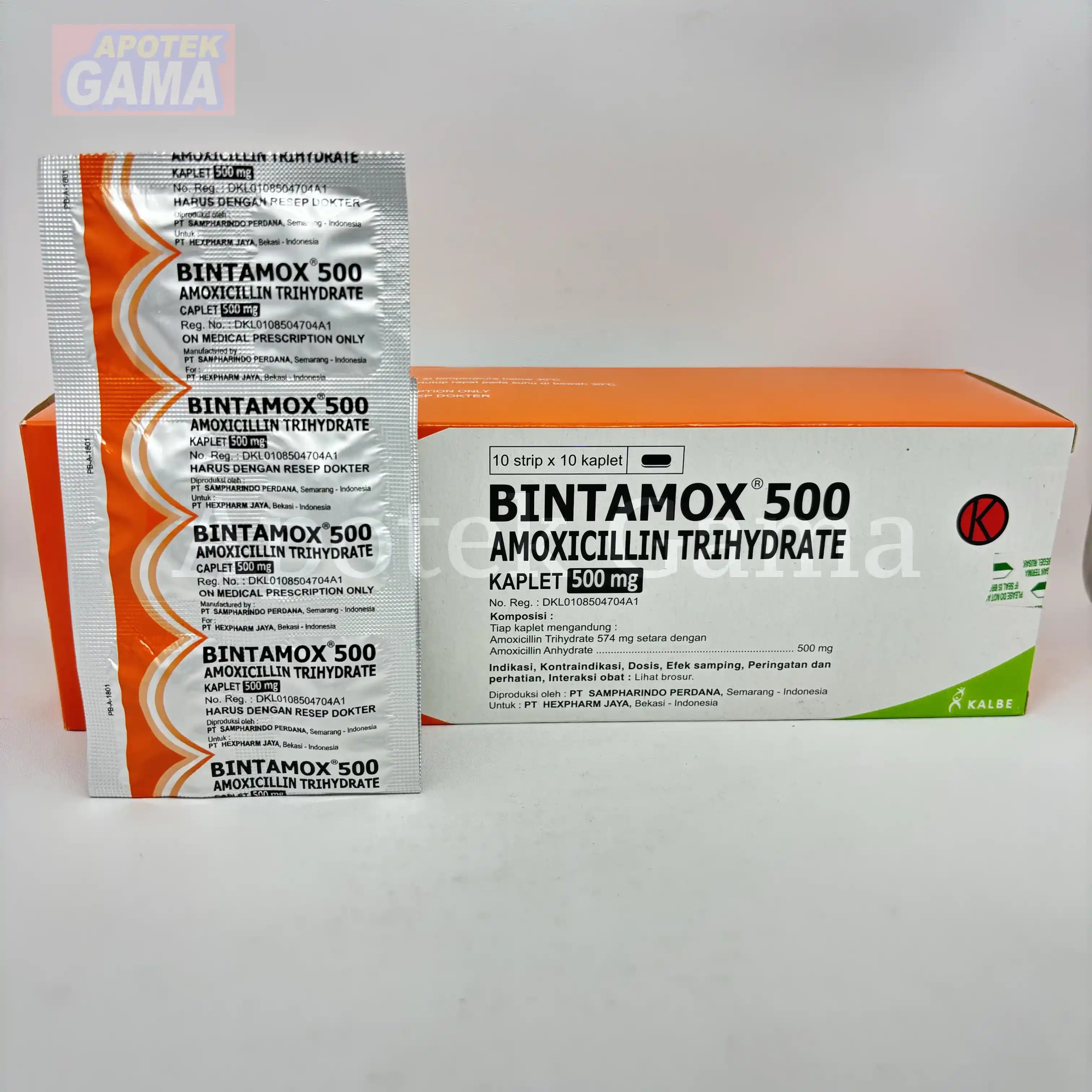 BINTAMOX 500MG 5