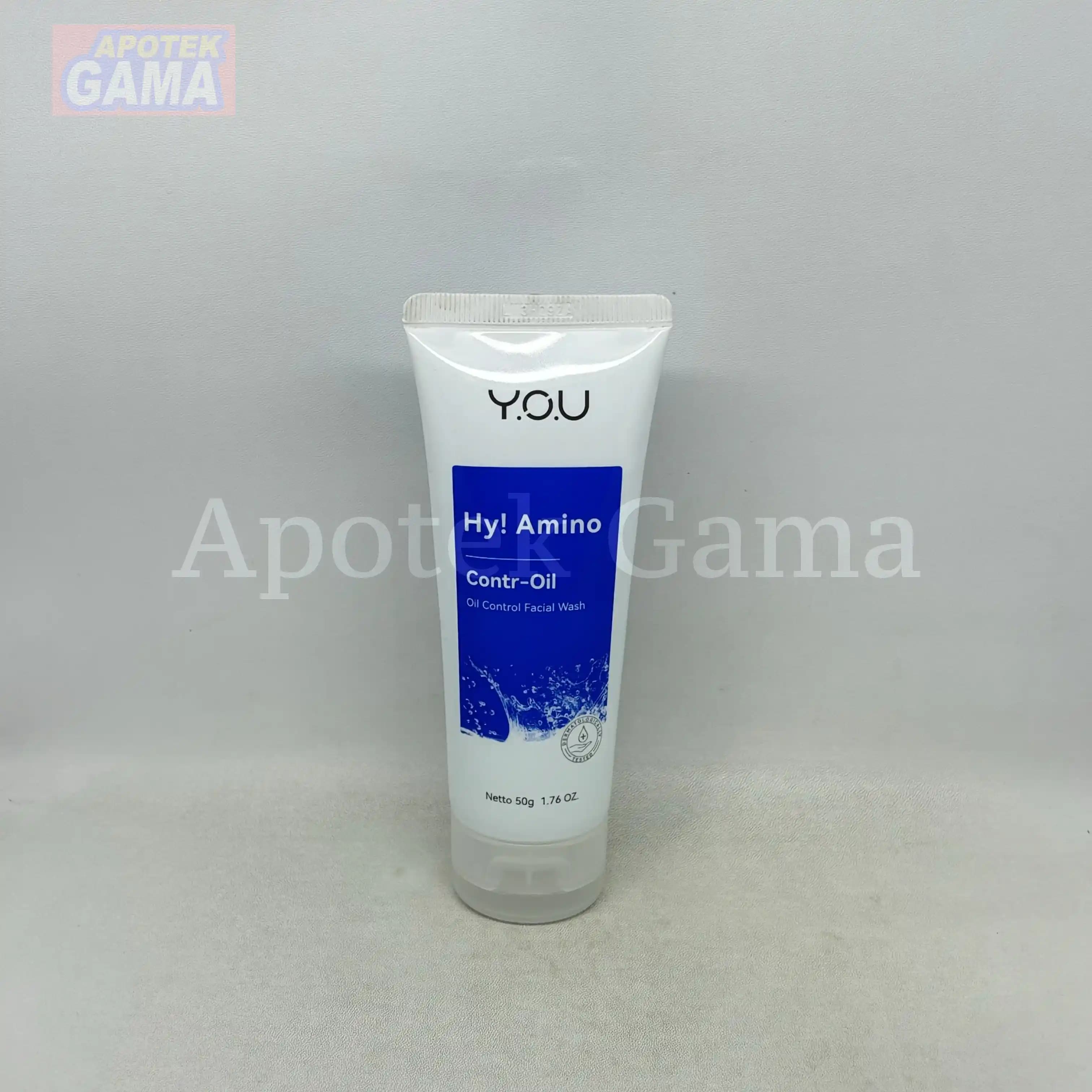 YOU HY AMINO CONTROL OIL FACIAL WASH 50 GR 4