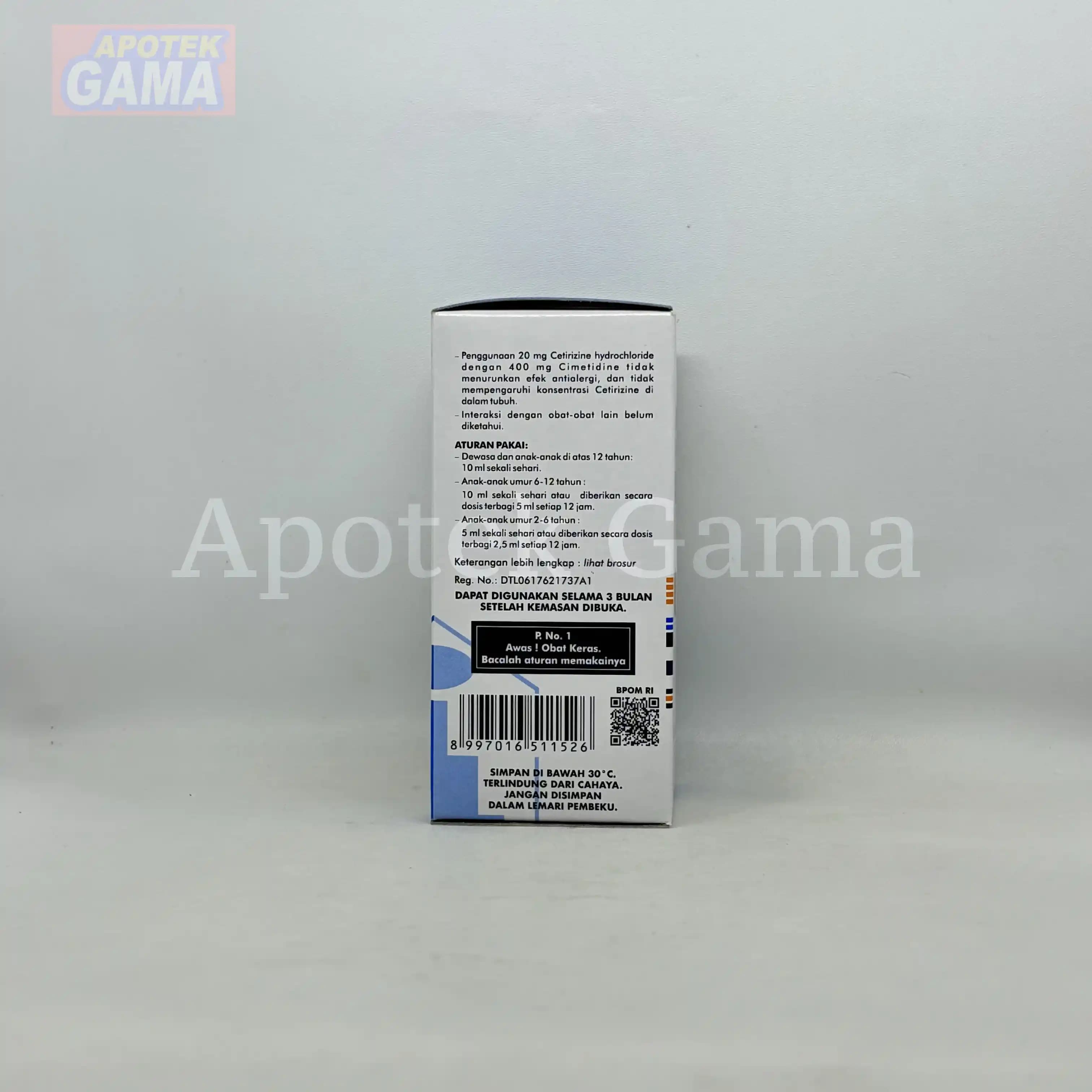 INTRIZIN SYR 60 ML 5