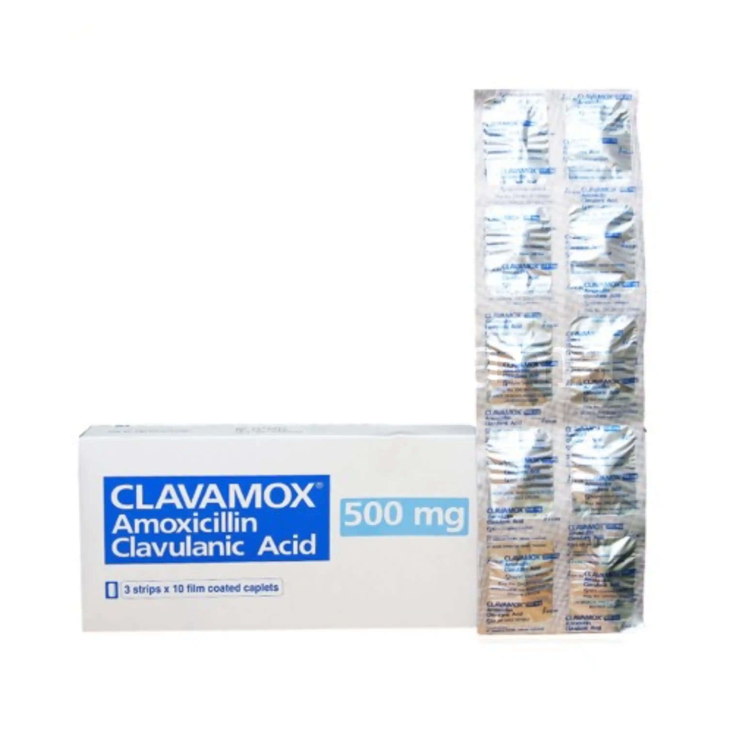 CLAVAMOX 500 MG (30)