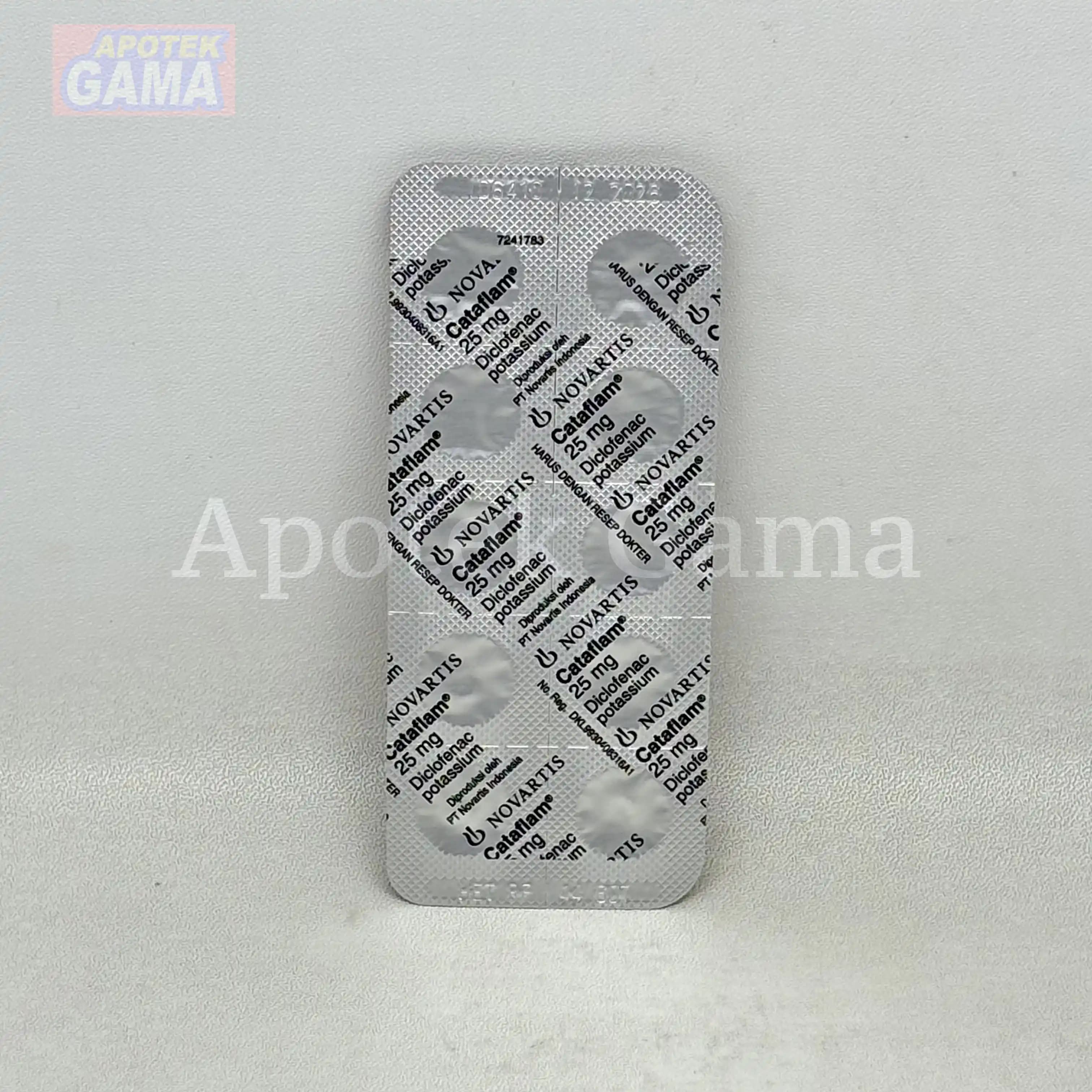 CATAFLAM TAB 25 MG 3
