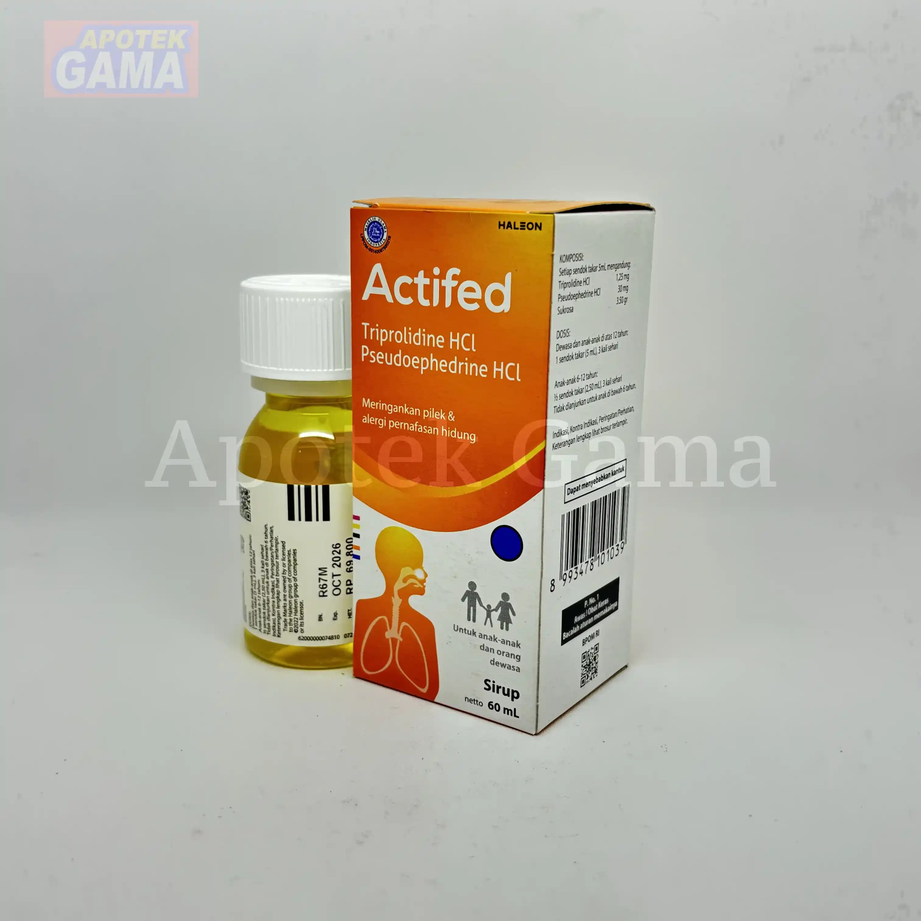 ACTIFED KUNING  60 ML SYR 7