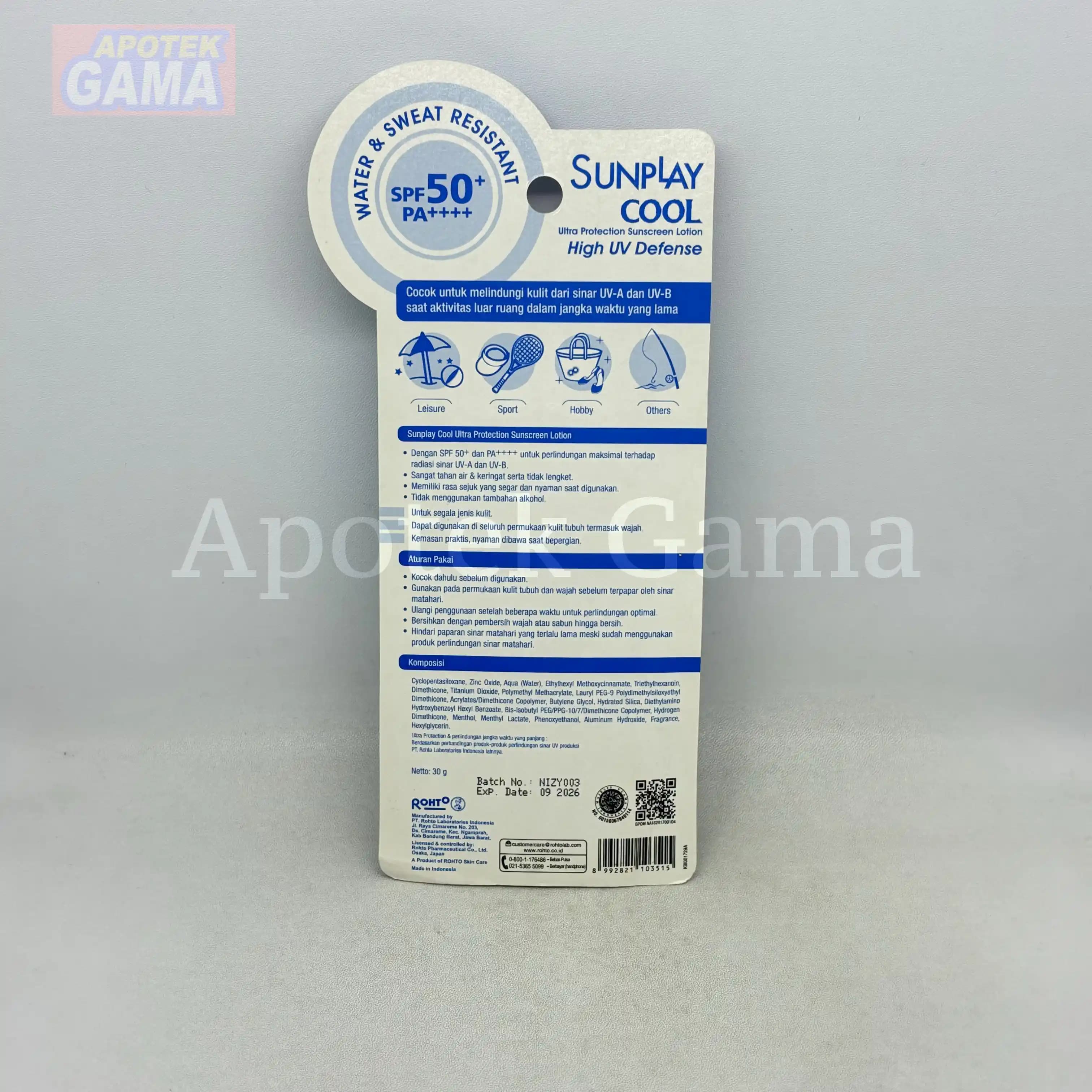 ACNES SUNPLAY COOL 30ML