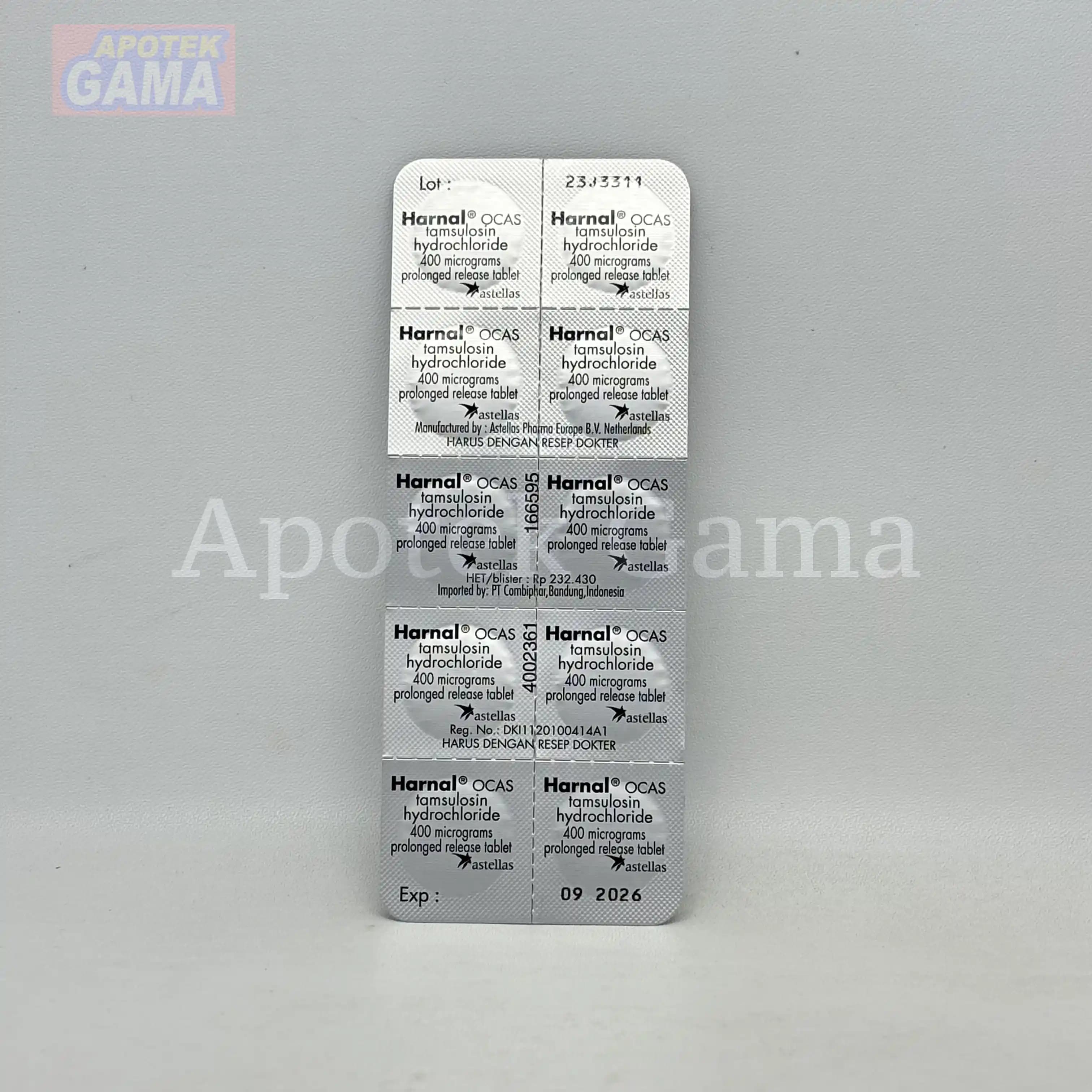 HARNAL OCAS /30 TAB