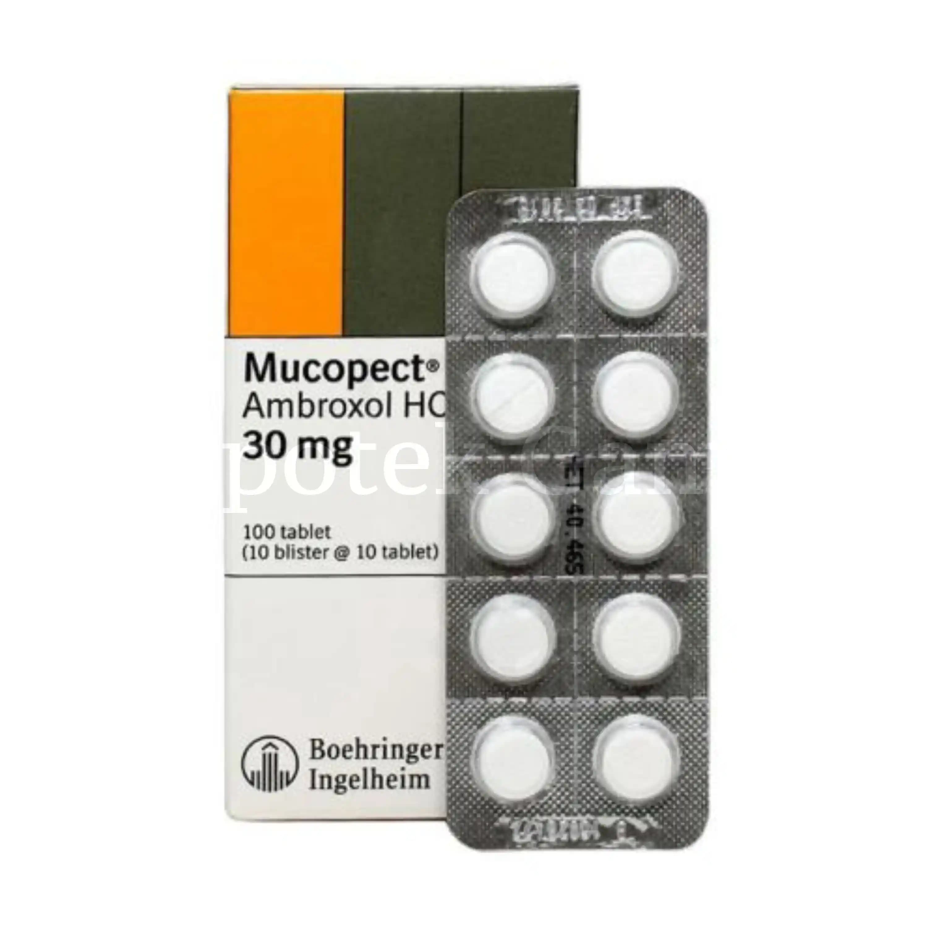 MUCOPECT TAB 30 MG/100