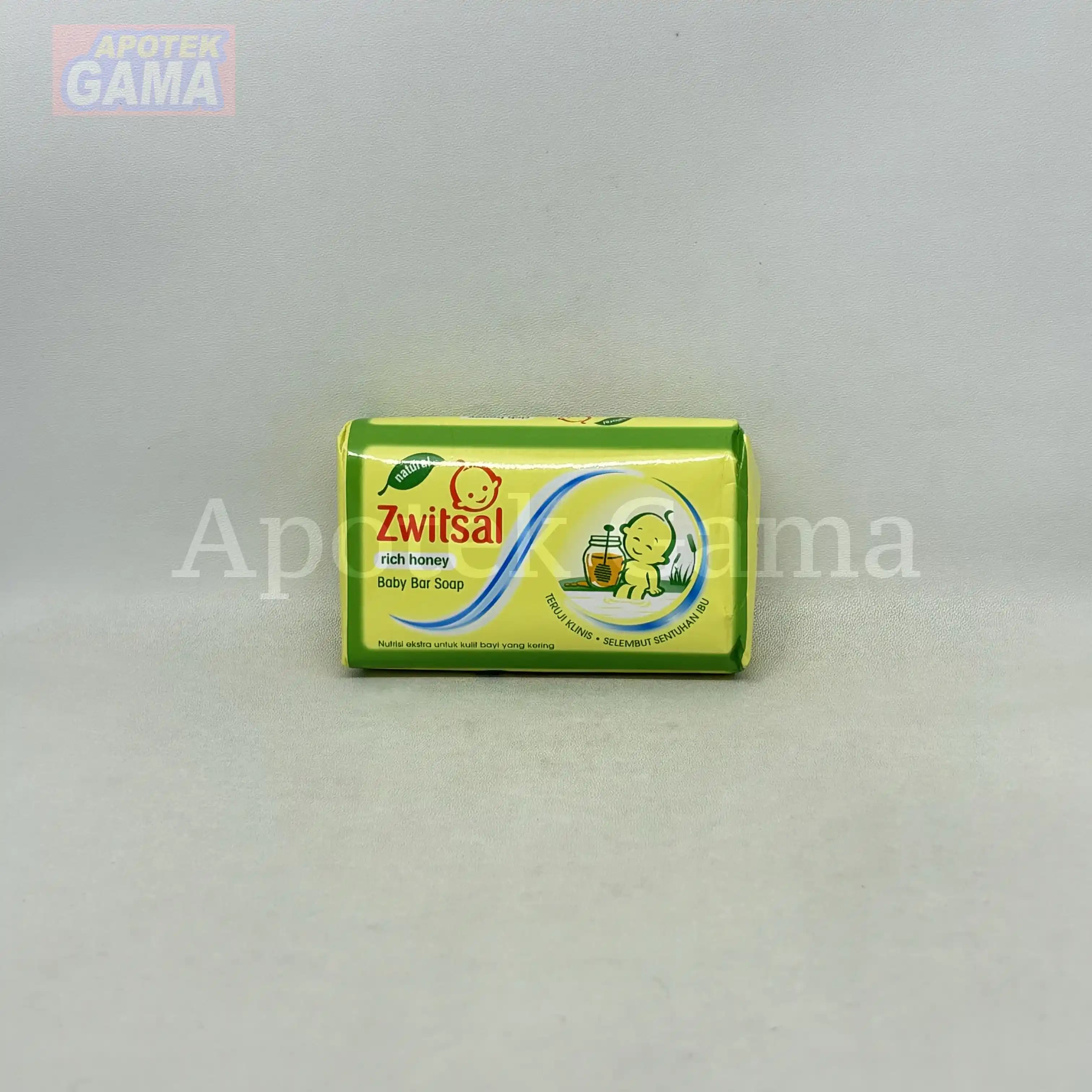 ZWITSAL BABY BATH SOAP NATURAL RICH HONEY 70 GR 3